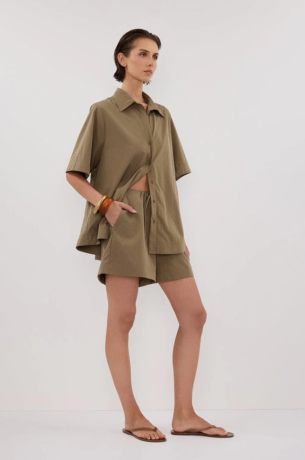 AMARA MOSS MODAL BLEND SHORT - Image 3