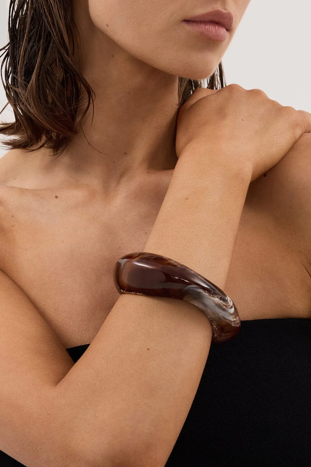 ANNA ROSSI TAKE IT AWAY CACAO BANGLE - Image 3