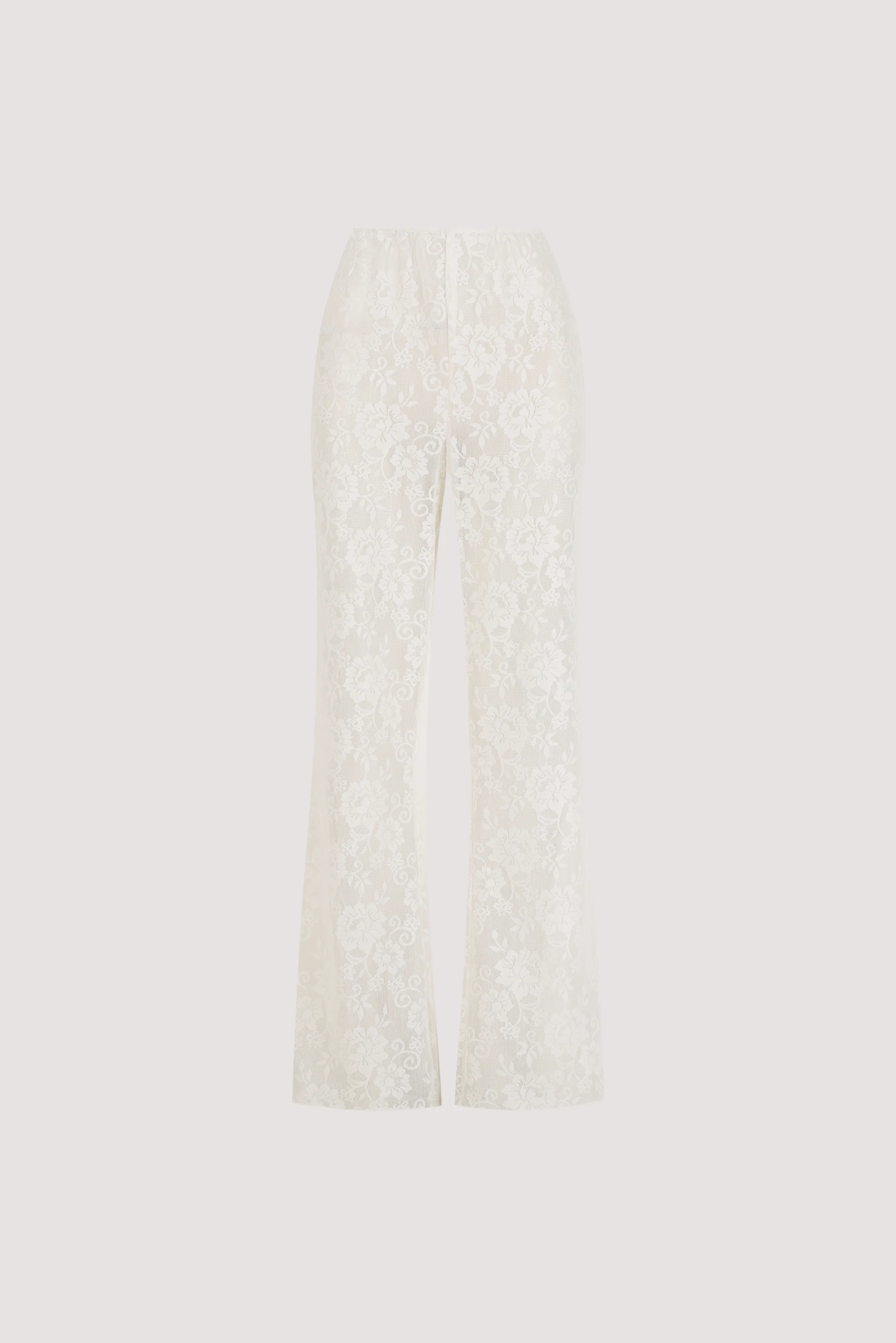 ANYA WHITE LACE PANT - Image 9