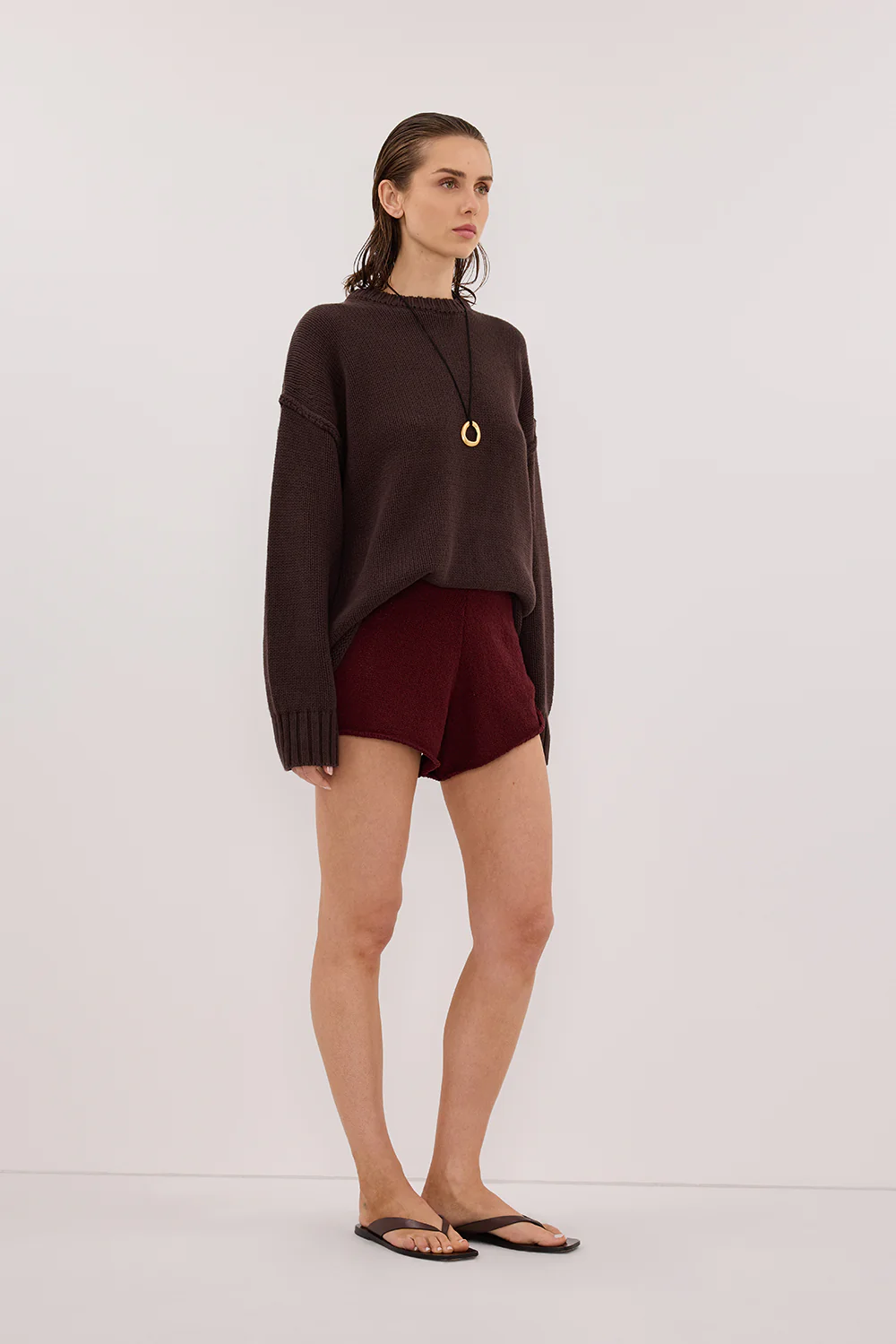 ASPEN SANGRIA KNIT SHORT - Image 3