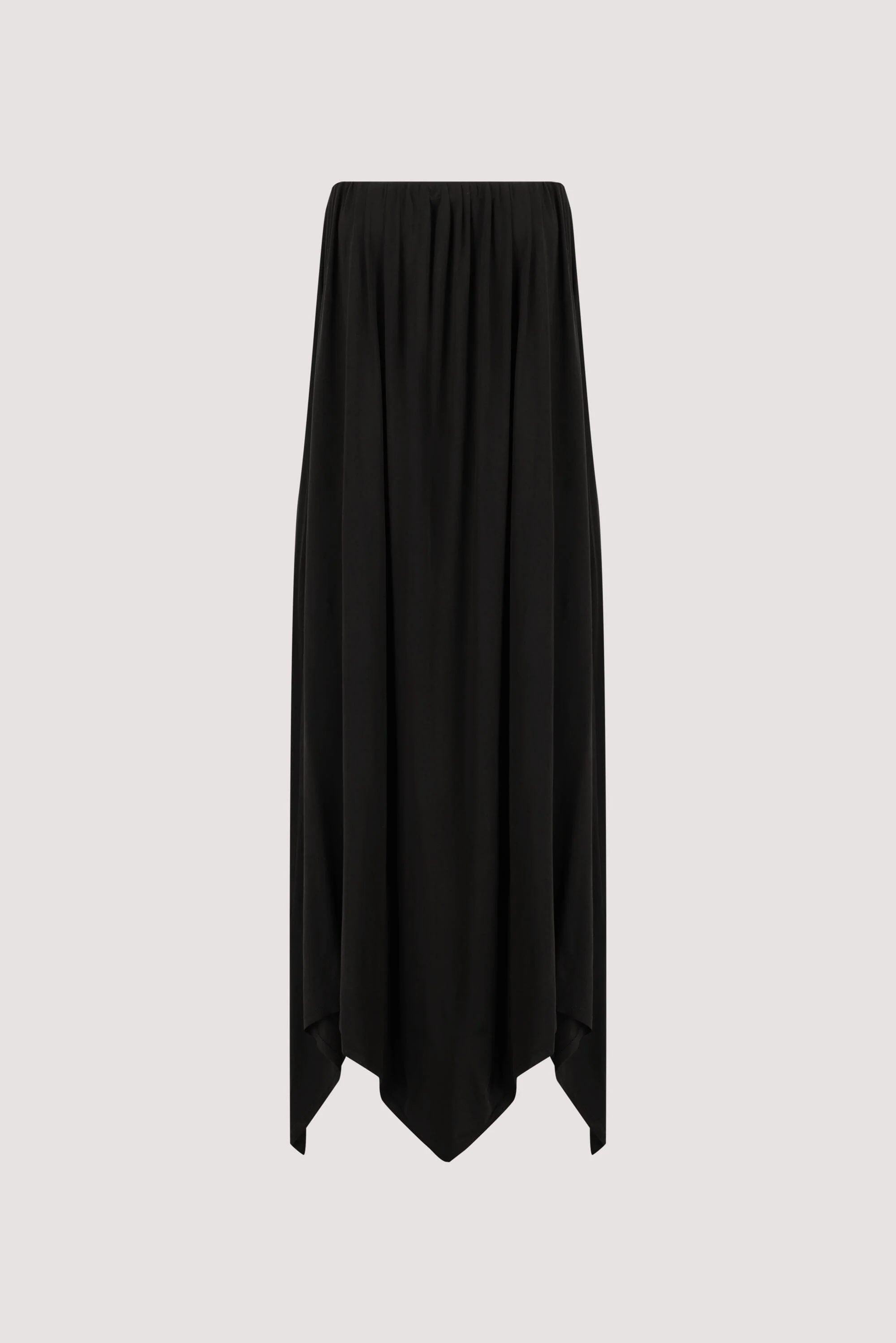 AVA BLACK STRAPELESS MIDI DRESS - Image 6