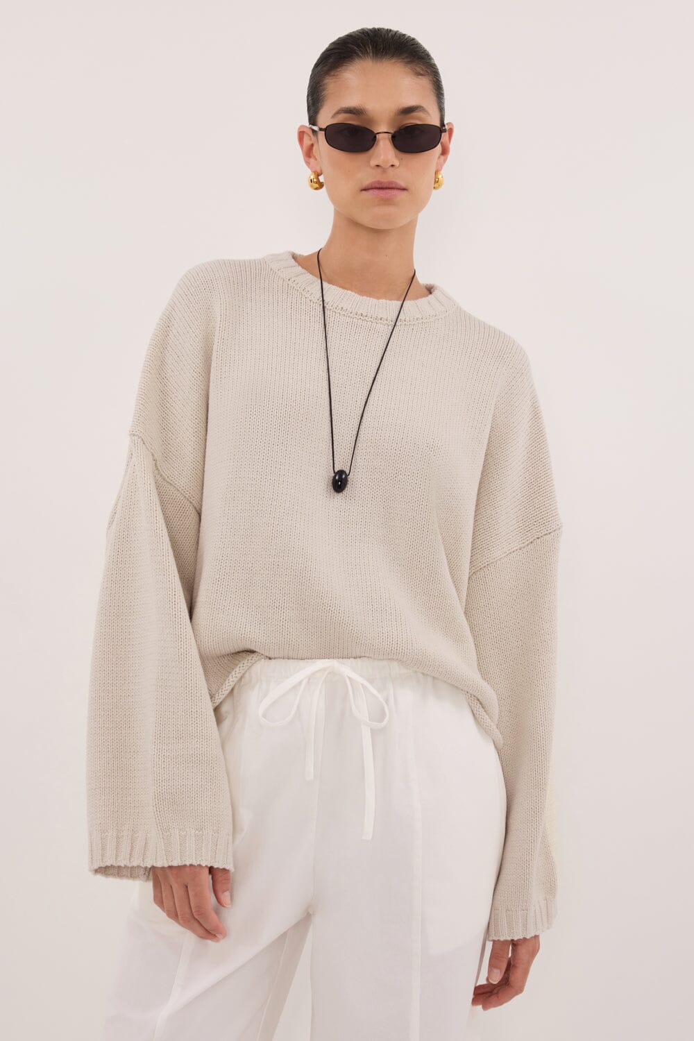 BAY PLASTER KNIT JUMPER - Image 3