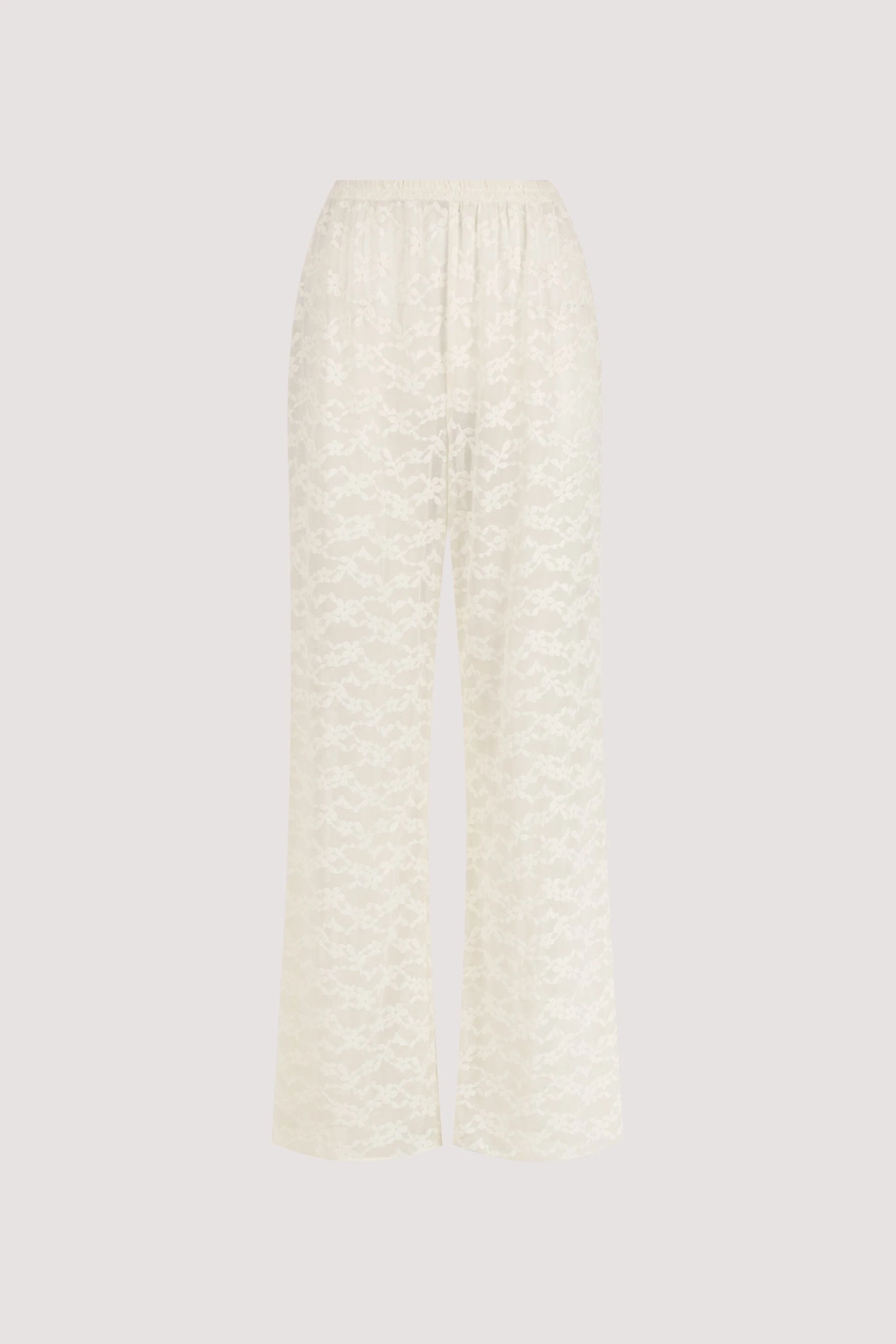 BELLE CREAM LACE PANT - Image 8
