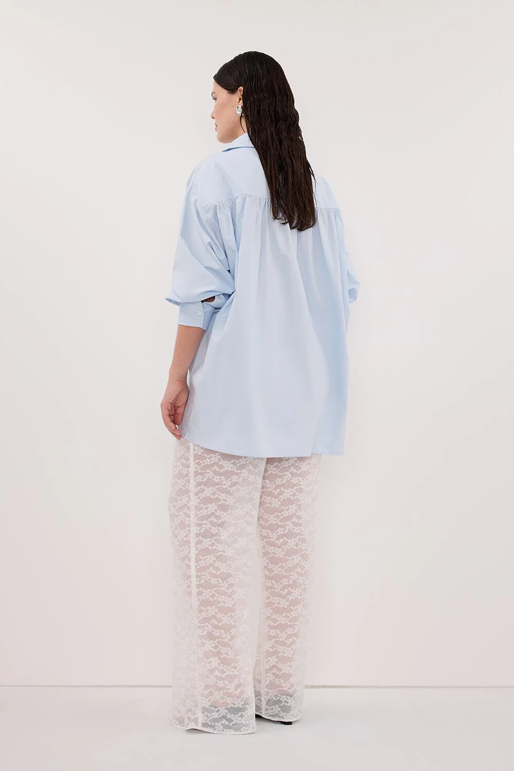 BELLE WHITE LACE PANT - Image 7