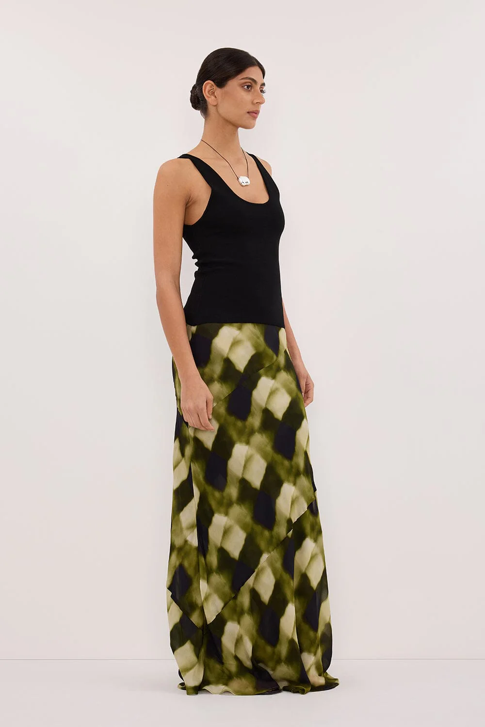 BRONX MOSS MIDI SKIRT - Image 2