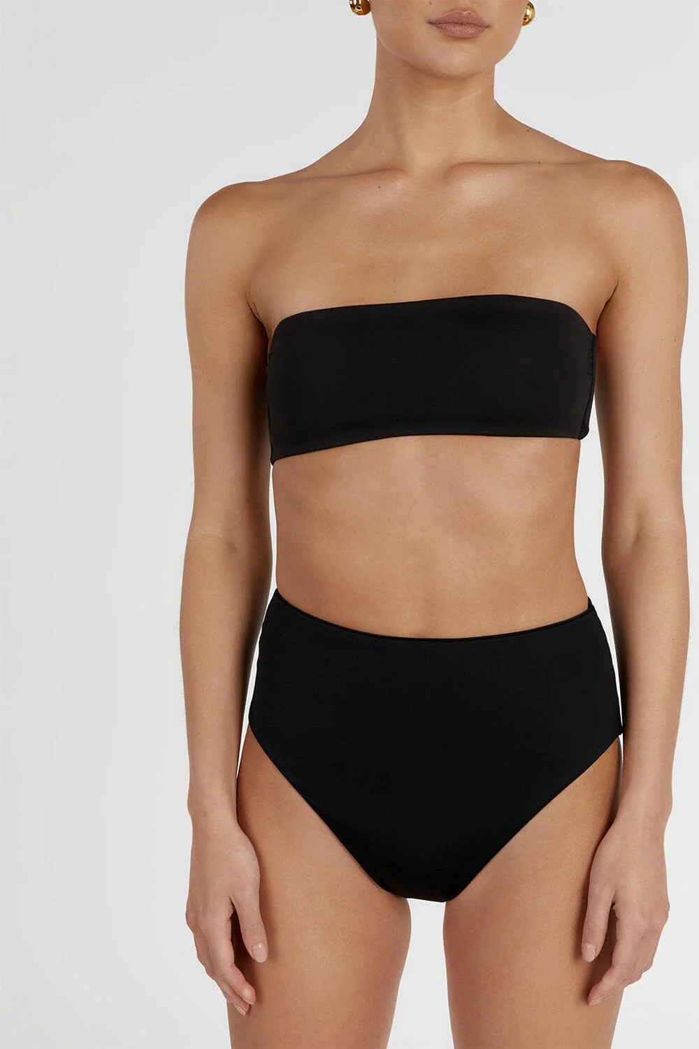 CALLIE BLACK HIGH WAISTED BRIEF - Image 5