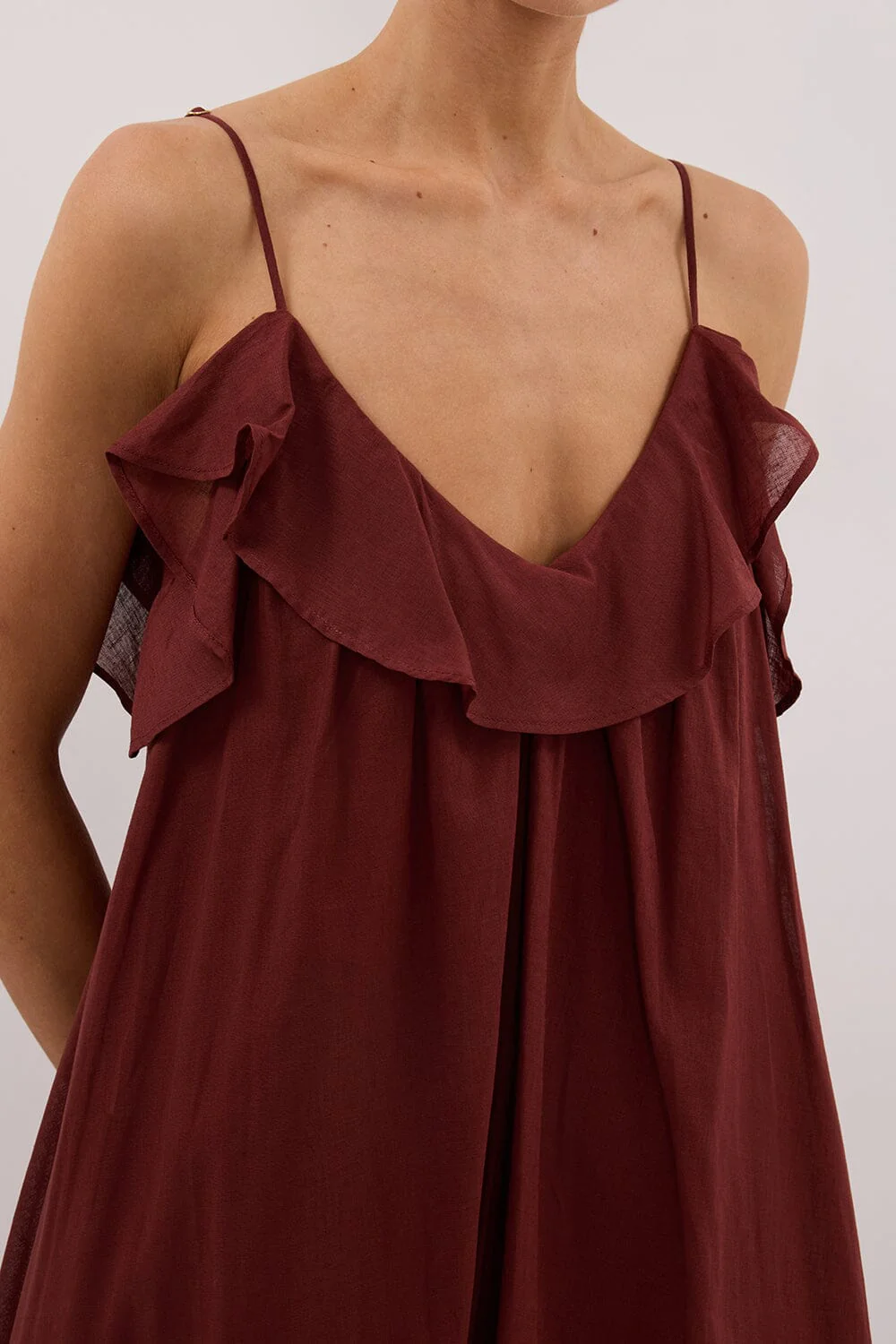 CAPRI SAHARA LINEN BLEND MAXI DRESS - Image 5