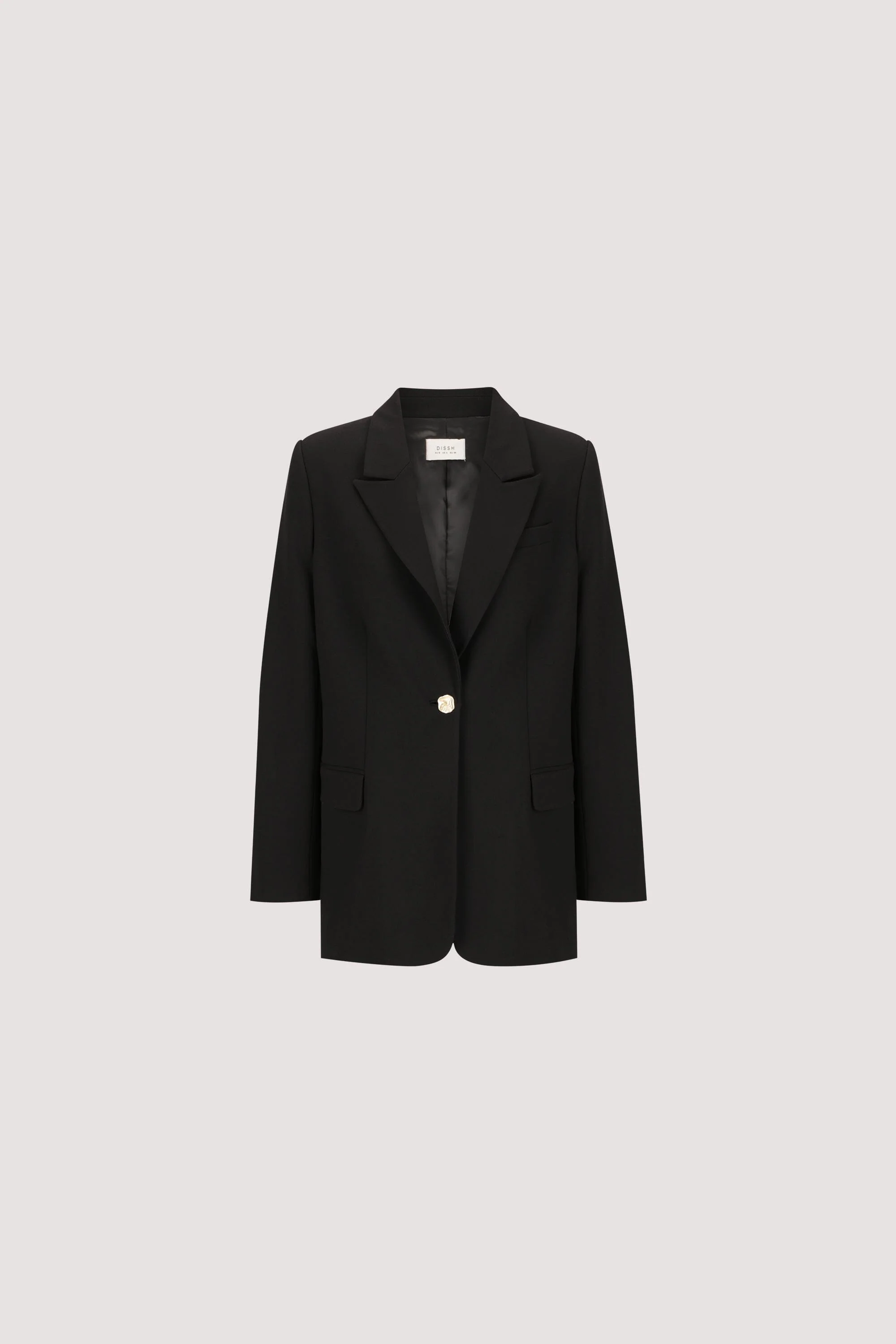 COHEN BLACK CINCHED BLAZER - Image 7