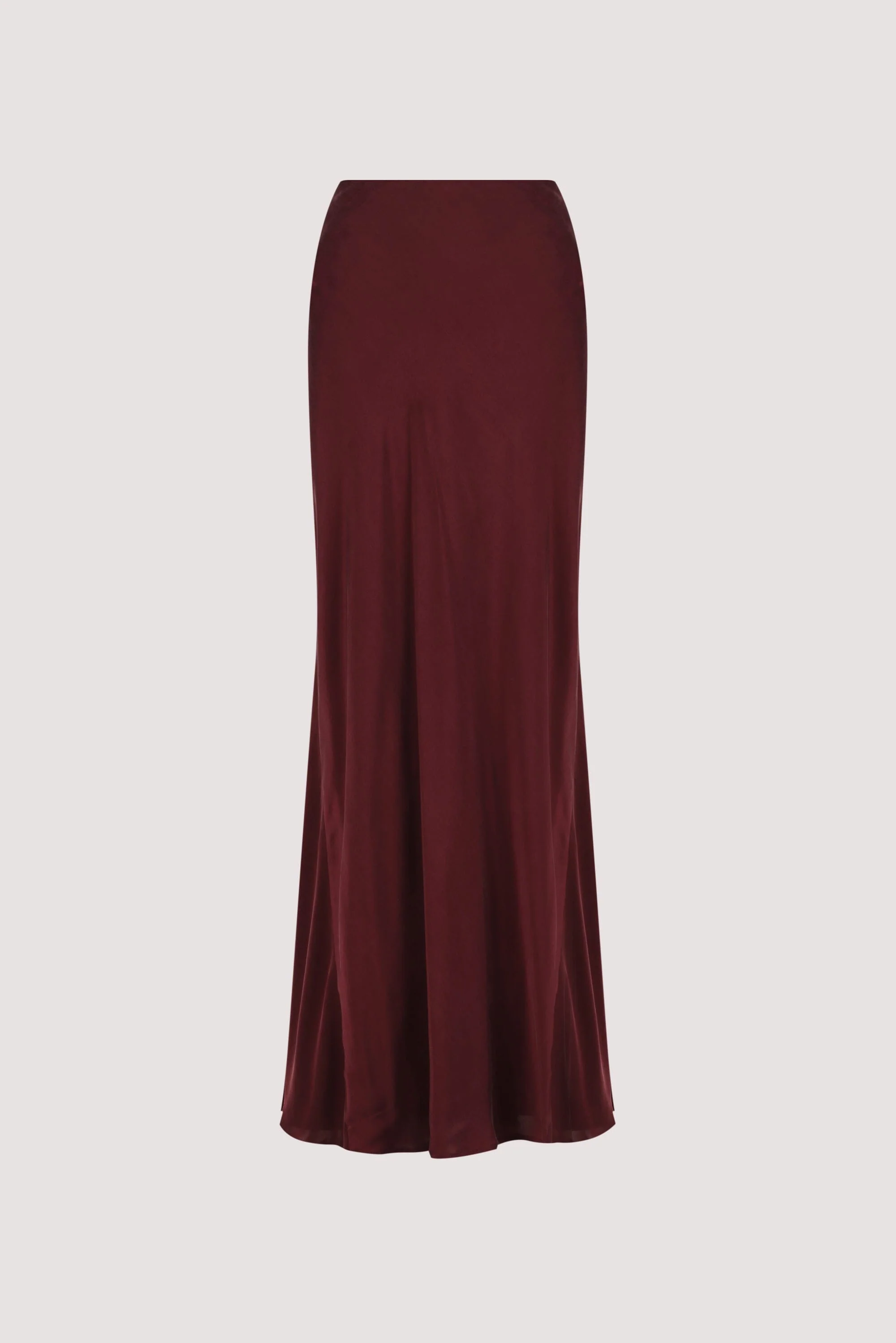 COLETTE MERLOT SILK MAXI SKIRT - Image 6