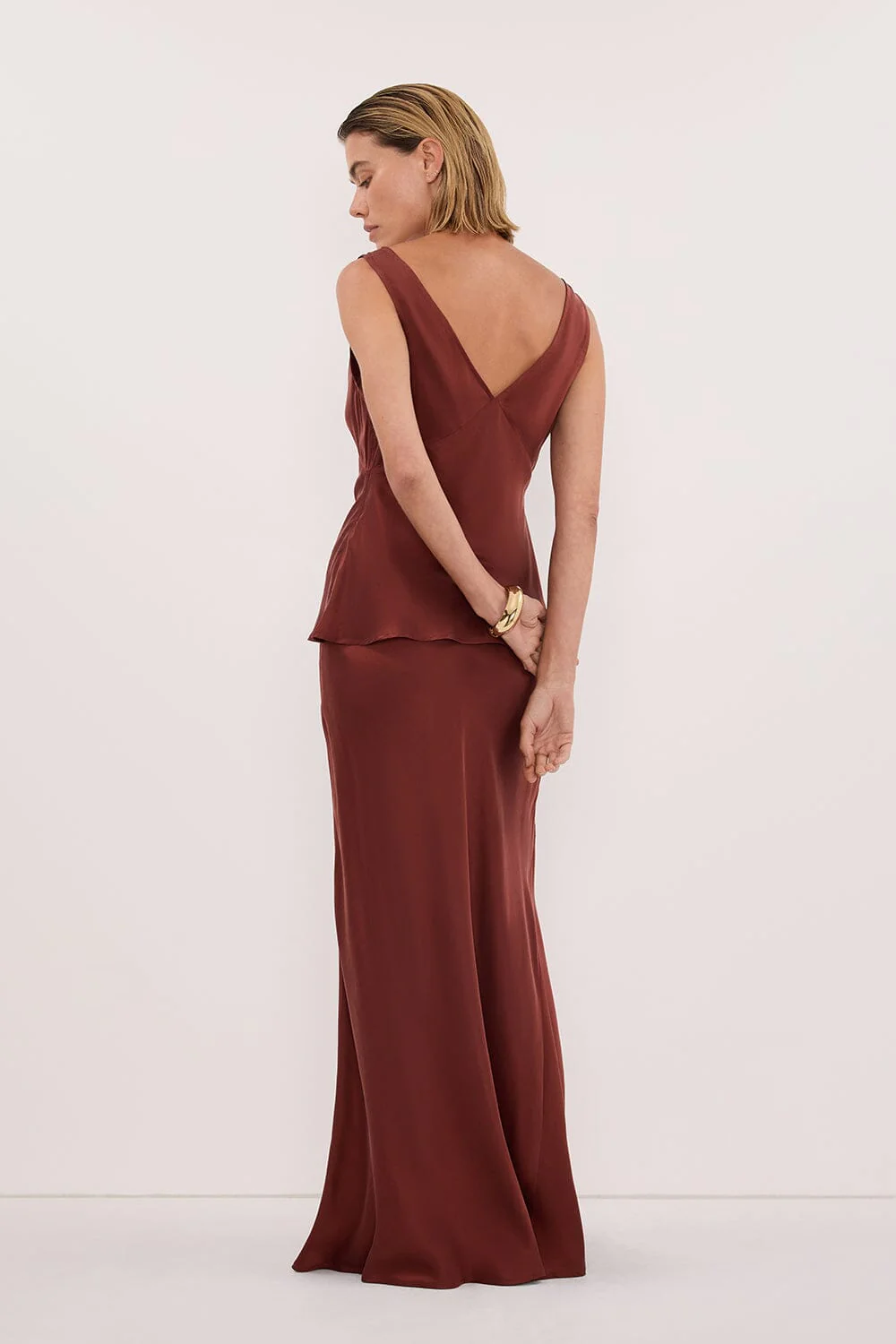 COLETTE SAHARA SILK MAXI SKIRT - Image 4