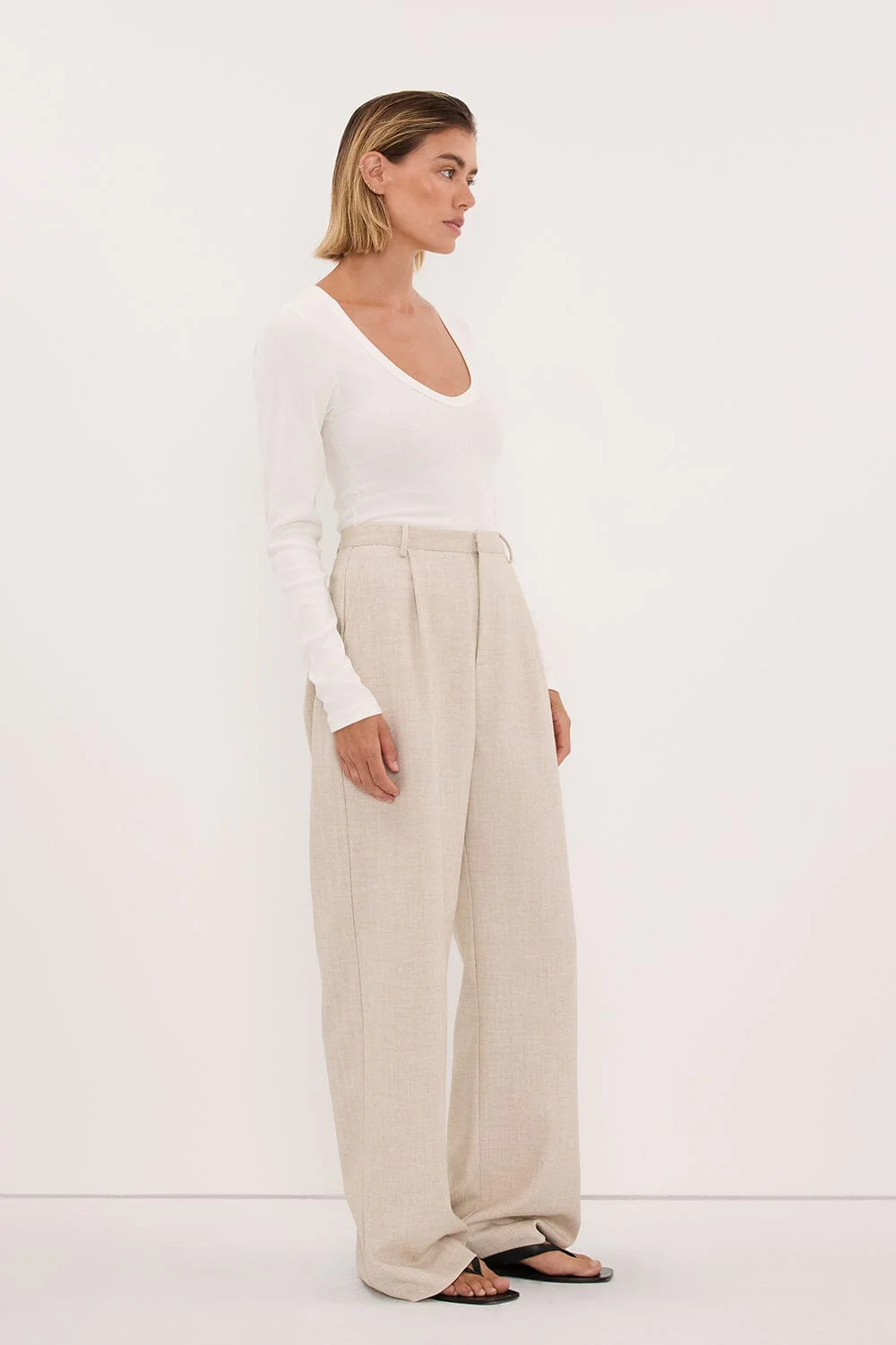 CYRUS NATURAL TAILORED PANT - Image 4