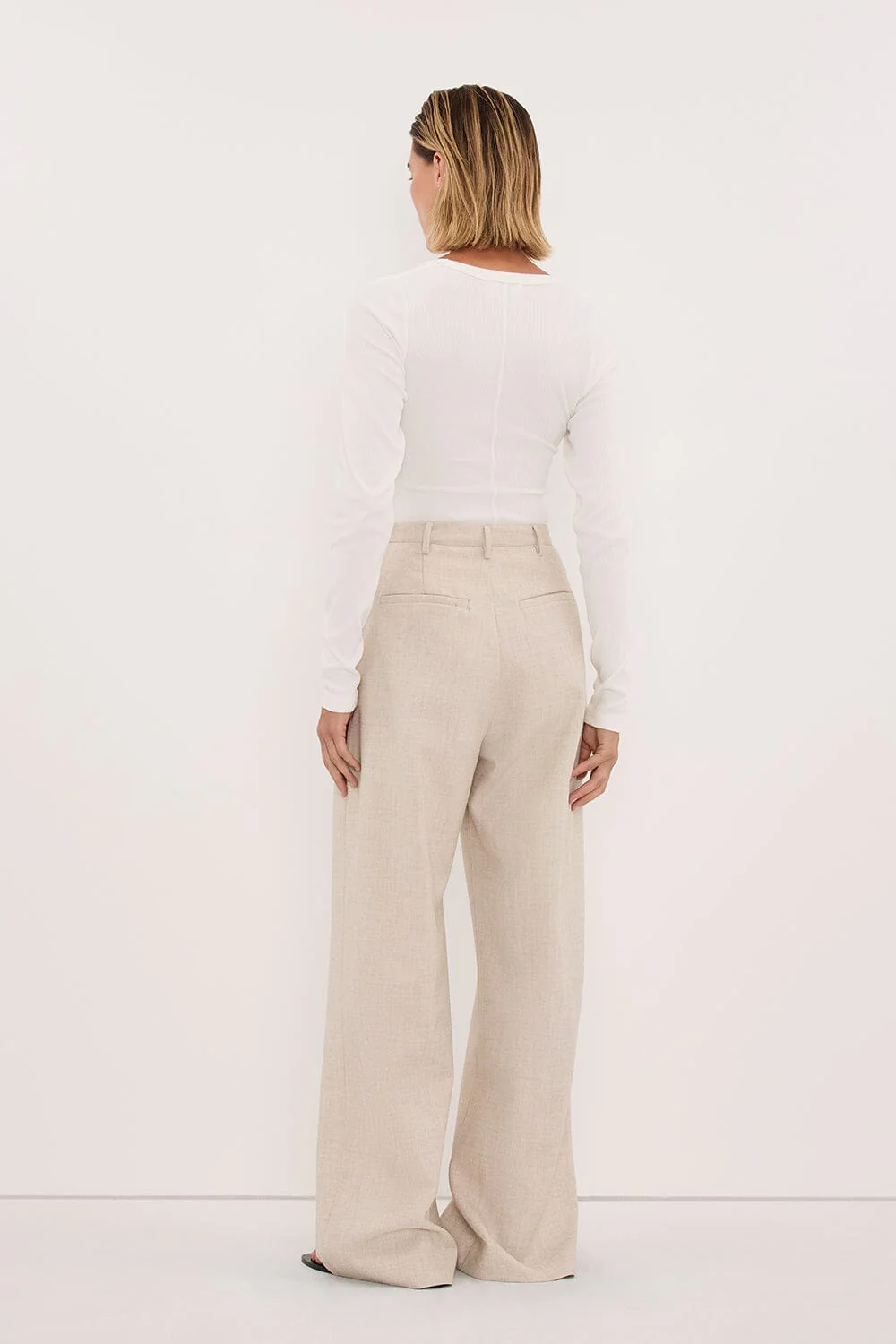 CYRUS NATURAL TAILORED PANT - Image 5
