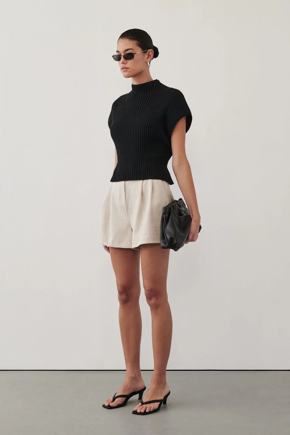 CYRUS NATURAL TAILORED SHORT - Image 2