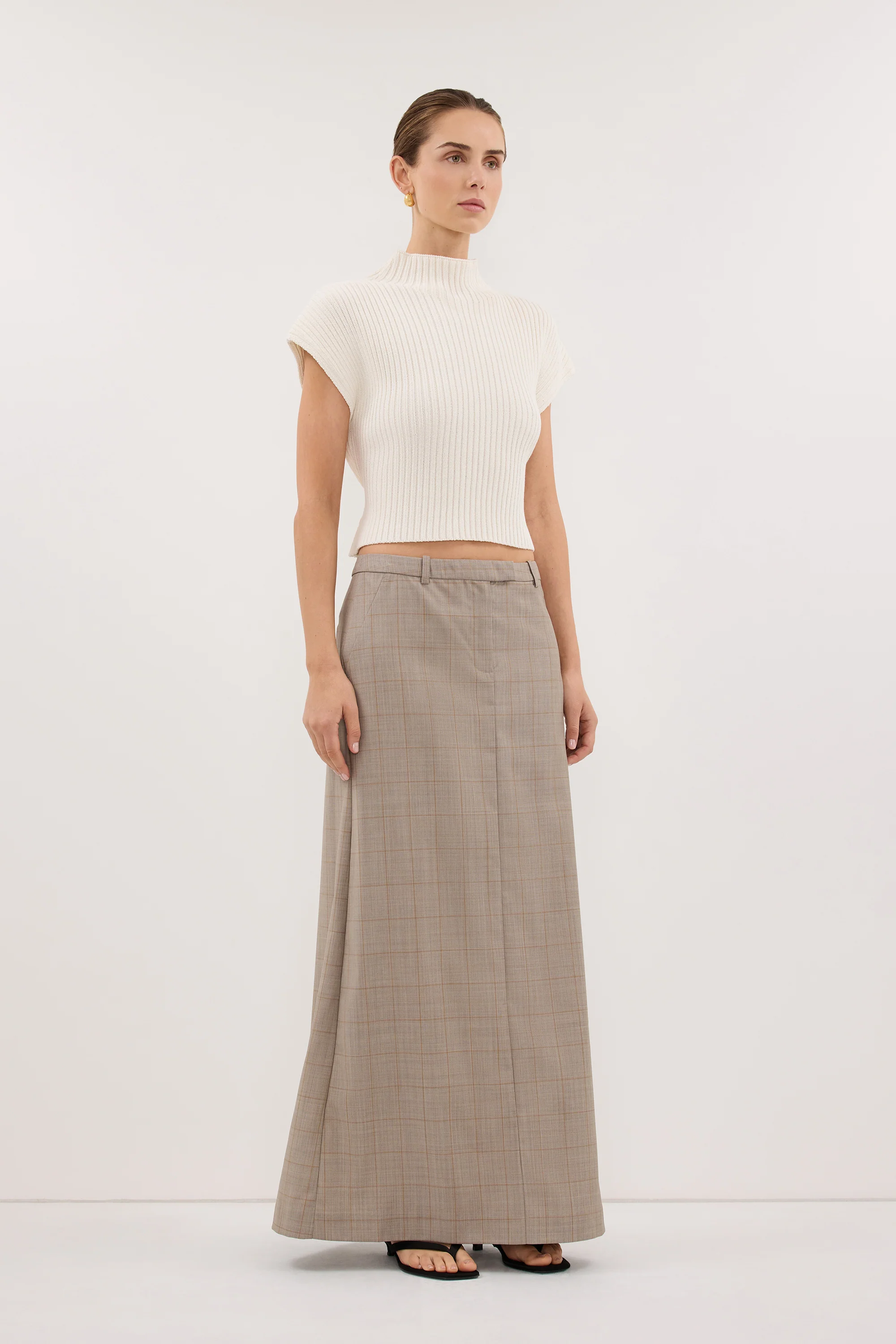 DELLA OFF WHITE KNIT TOP - Image 3