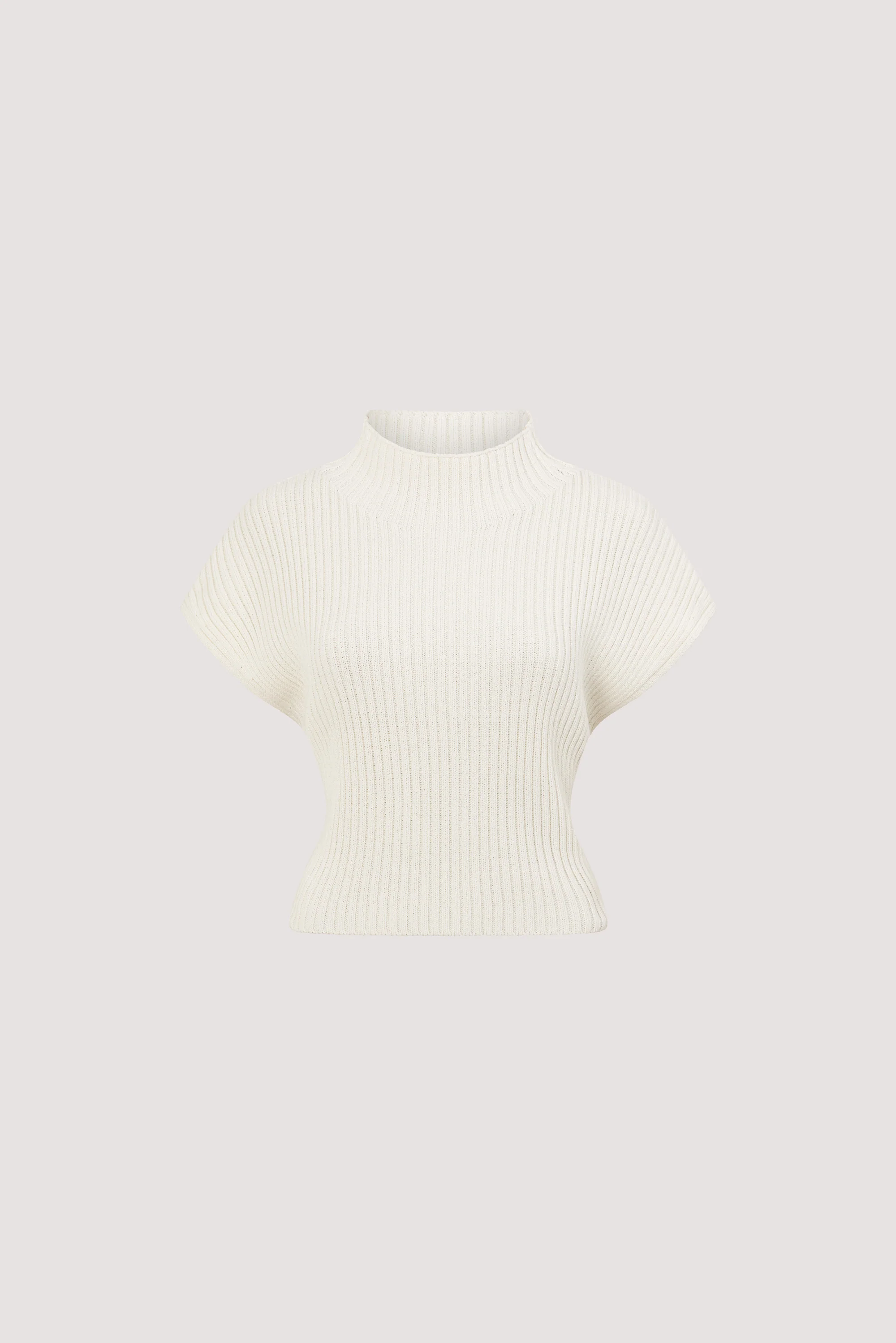 DELLA OFF WHITE KNIT TOP - Image 6