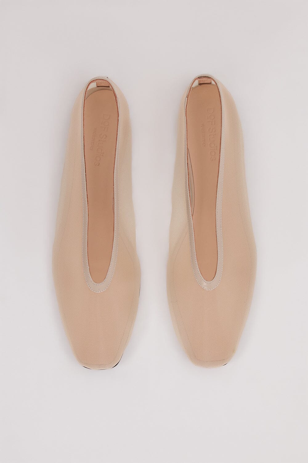 DOF STUDIOS MAISON NUDE MESH BALLET FLAT - Image 5