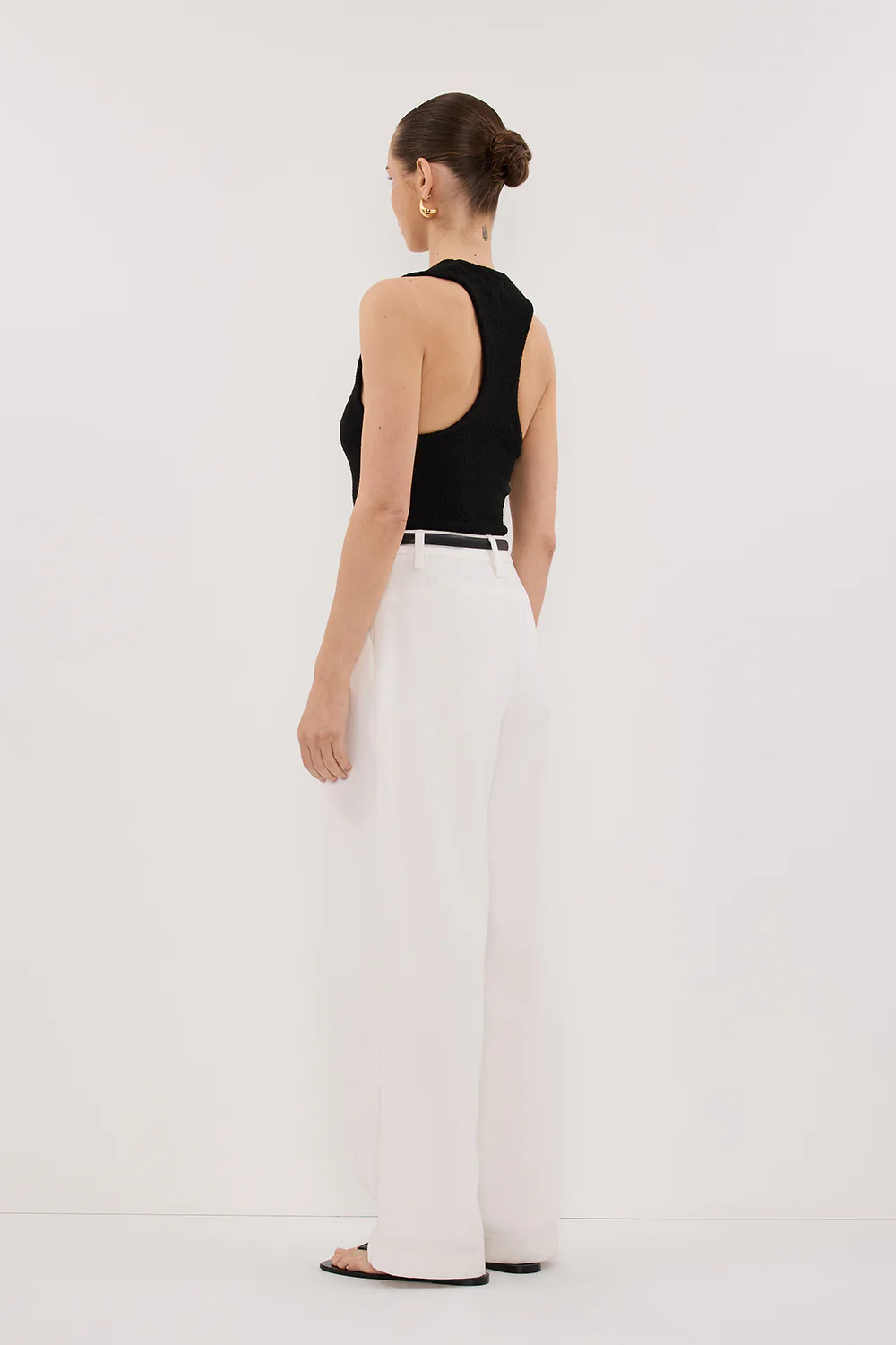 EDEN WHITE TAILORED PANT - Image 4