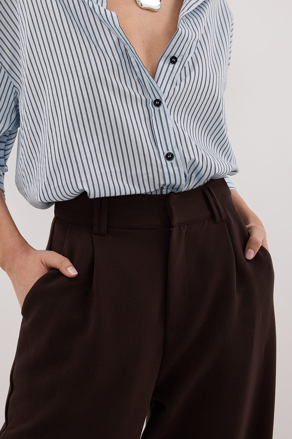 ELLE DARK CHOCOLATE PANT - Image 5