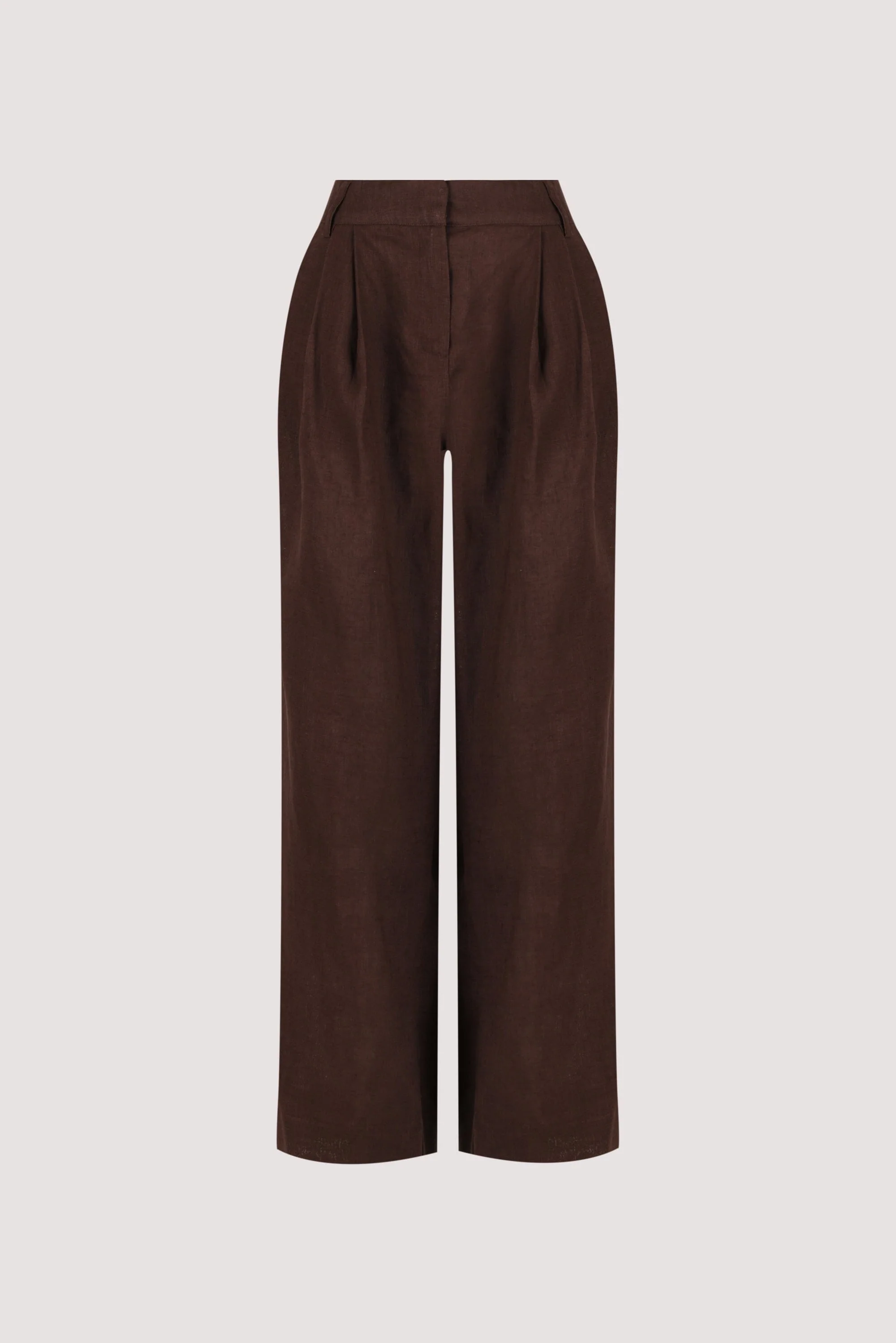 FRAN COCOA CHOC LINEN PANT - Image 8