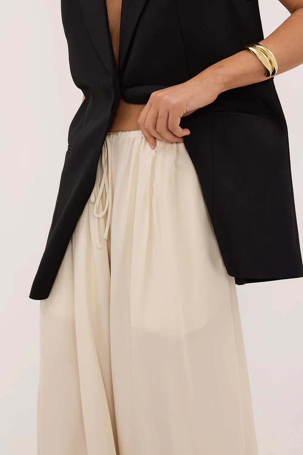 FRANCIS SANDSTONE CUPRO BALLOON PANT - Image 5