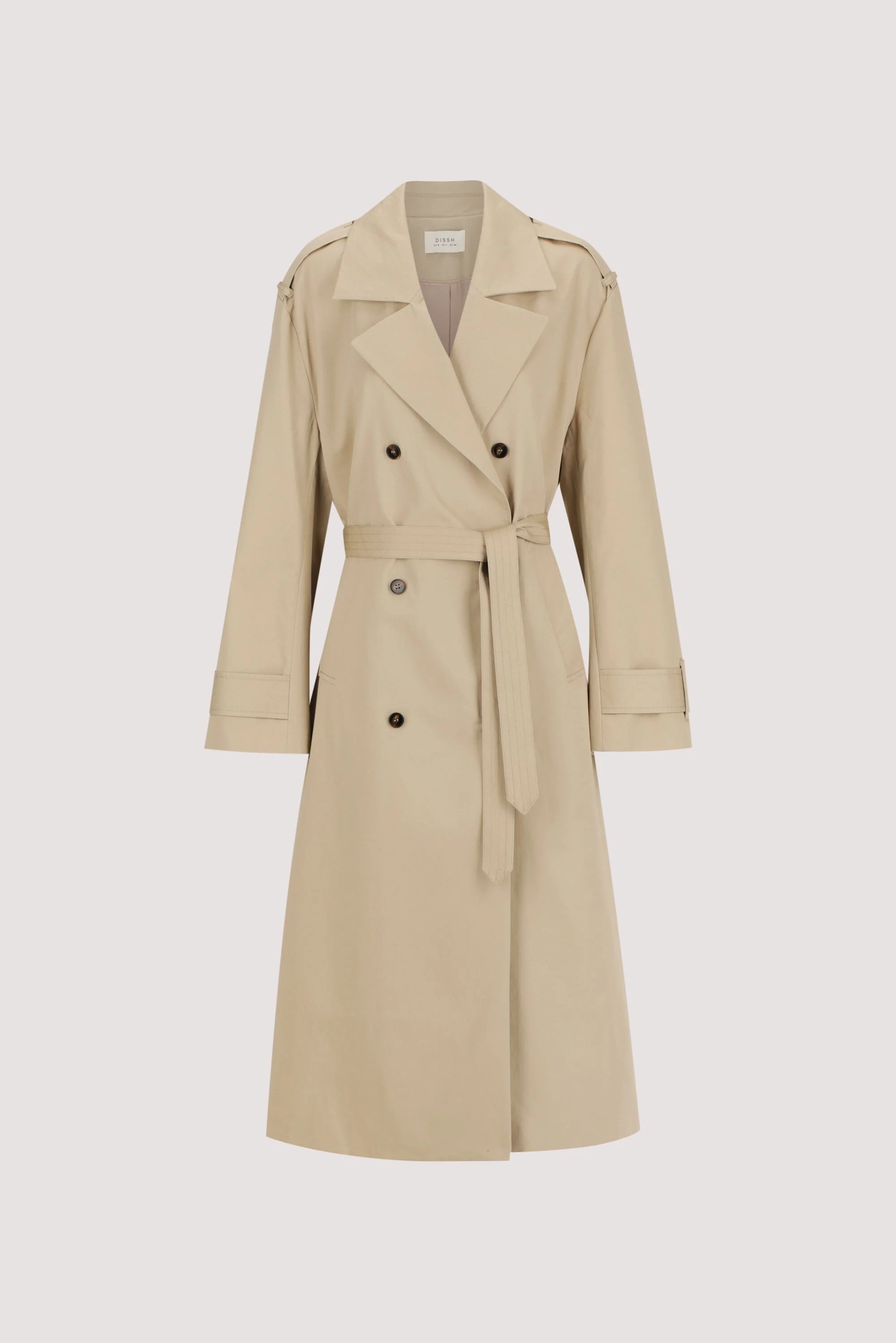 GABRIEL NATURAL BELTED TRENCH COAT - Image 7