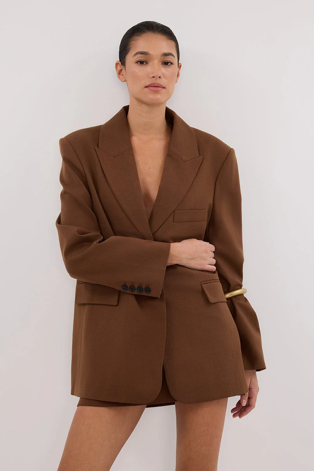 HARLEY RUST BOYFRIEND BLAZER - Image 2