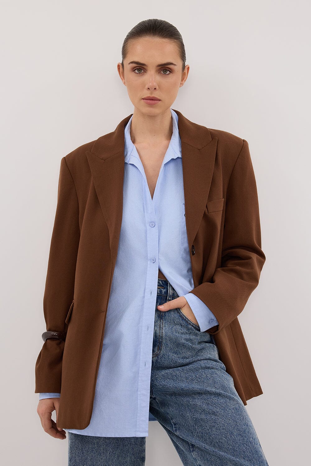 HARLEY RUST BOYFRIEND BLAZER - Image 6