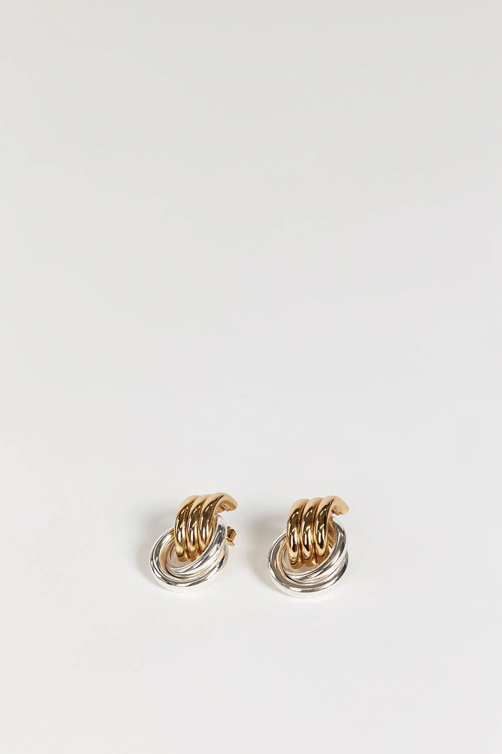 HEAVEN MAYHEM MINI KNOT MIXED EARRING - Image 4