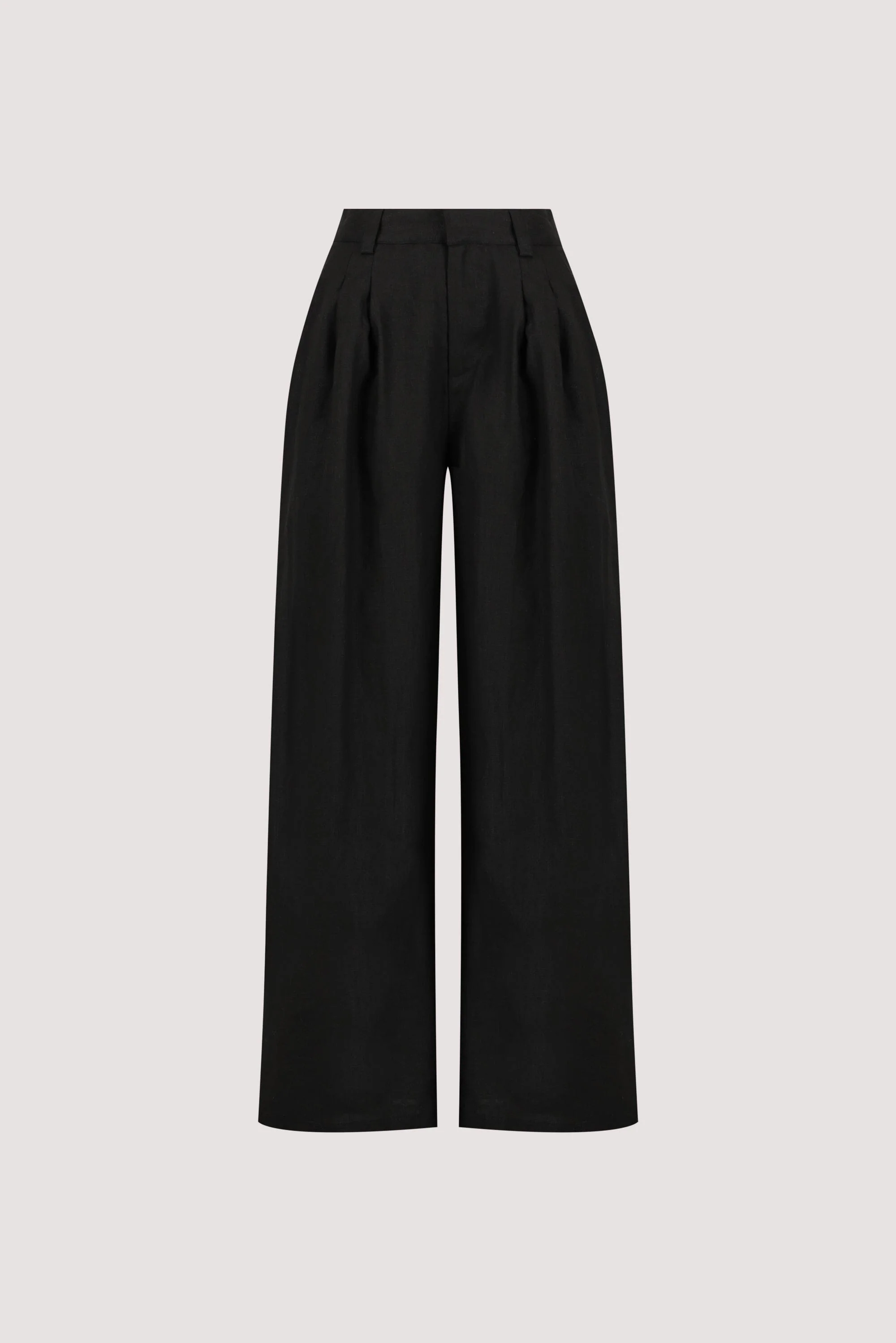 HOLDEN BLACK LINEN PANT - Image 8