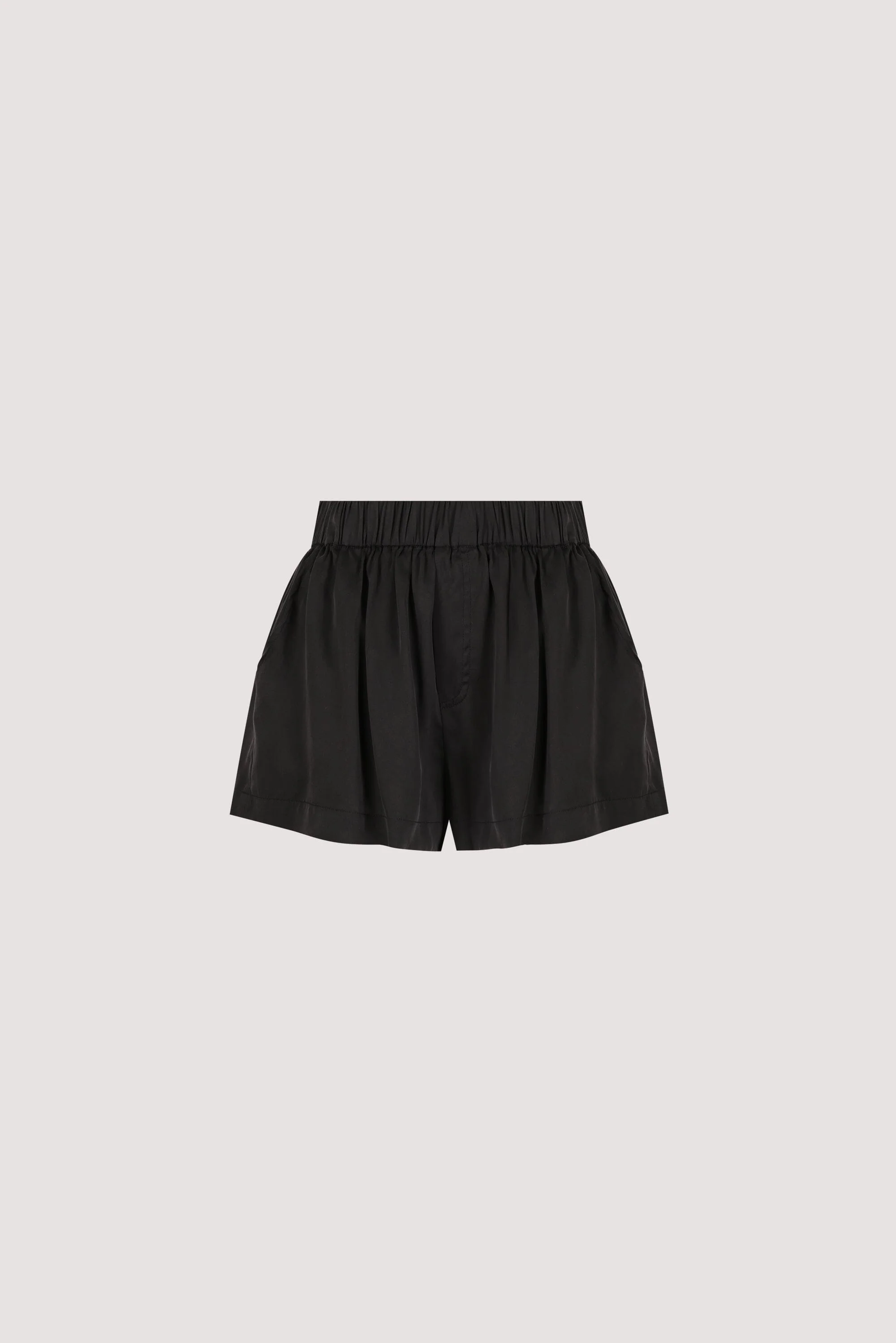 ISLA BLACK SILK SHORT - Image 6