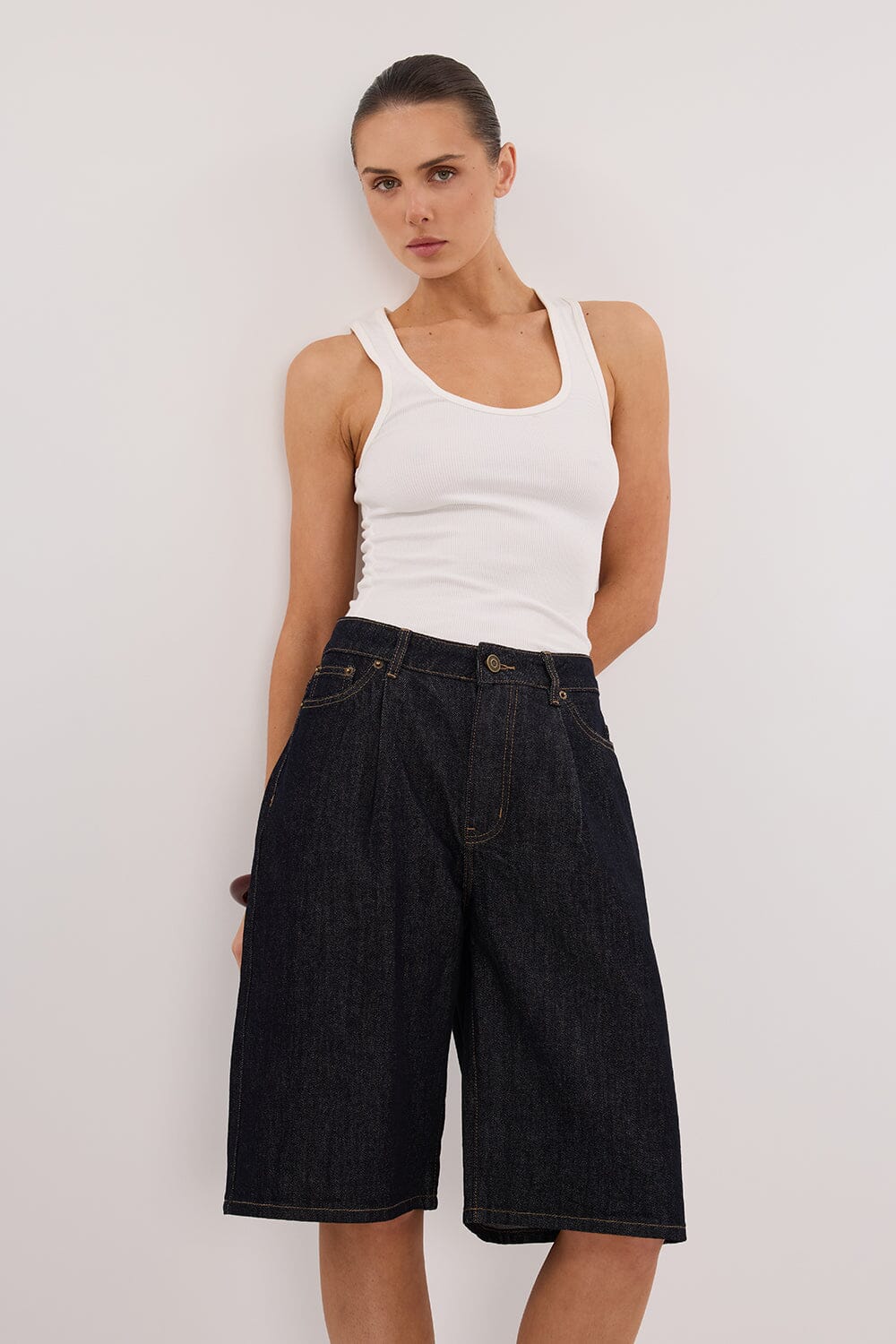 JACK RAW INDIGO DENIM BERMUDA SHORT - Image 7