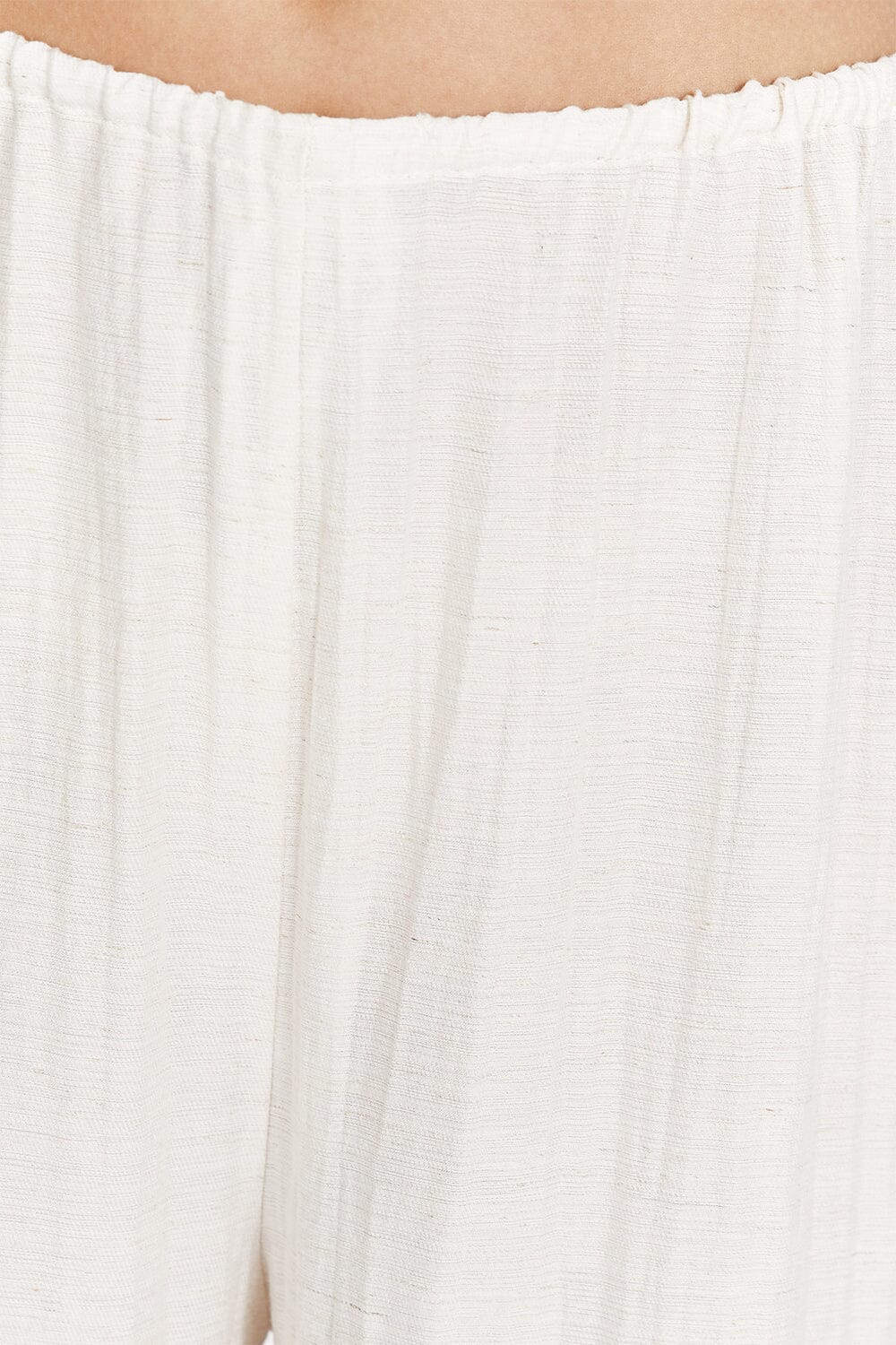 JOLIE CREAM MARLE DRAWSTRING PANT - Image 6