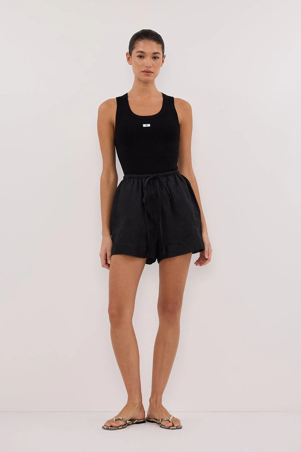 KAI BLACK RAMIE SHORT - Image 5