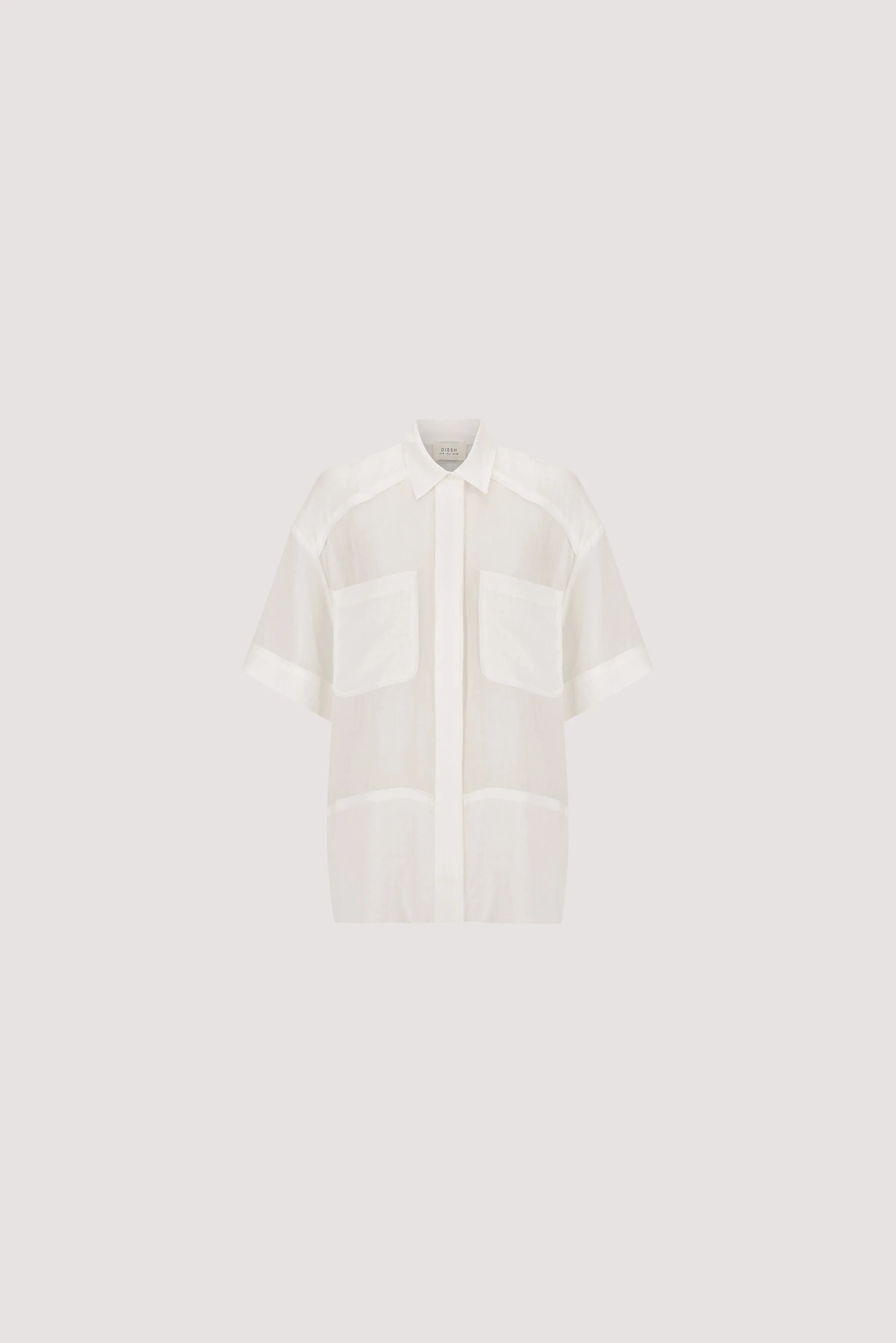 KAI WHITE RAMIE RESORT SHIRT - Image 6