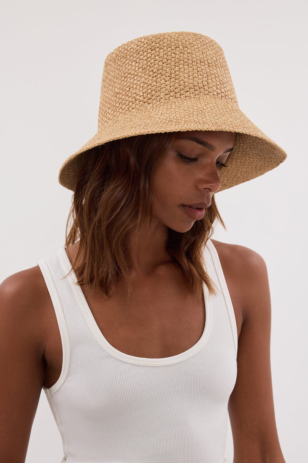 LACK OF COLOR REEF PINEAPPLE BUCKET HAT - Image 3