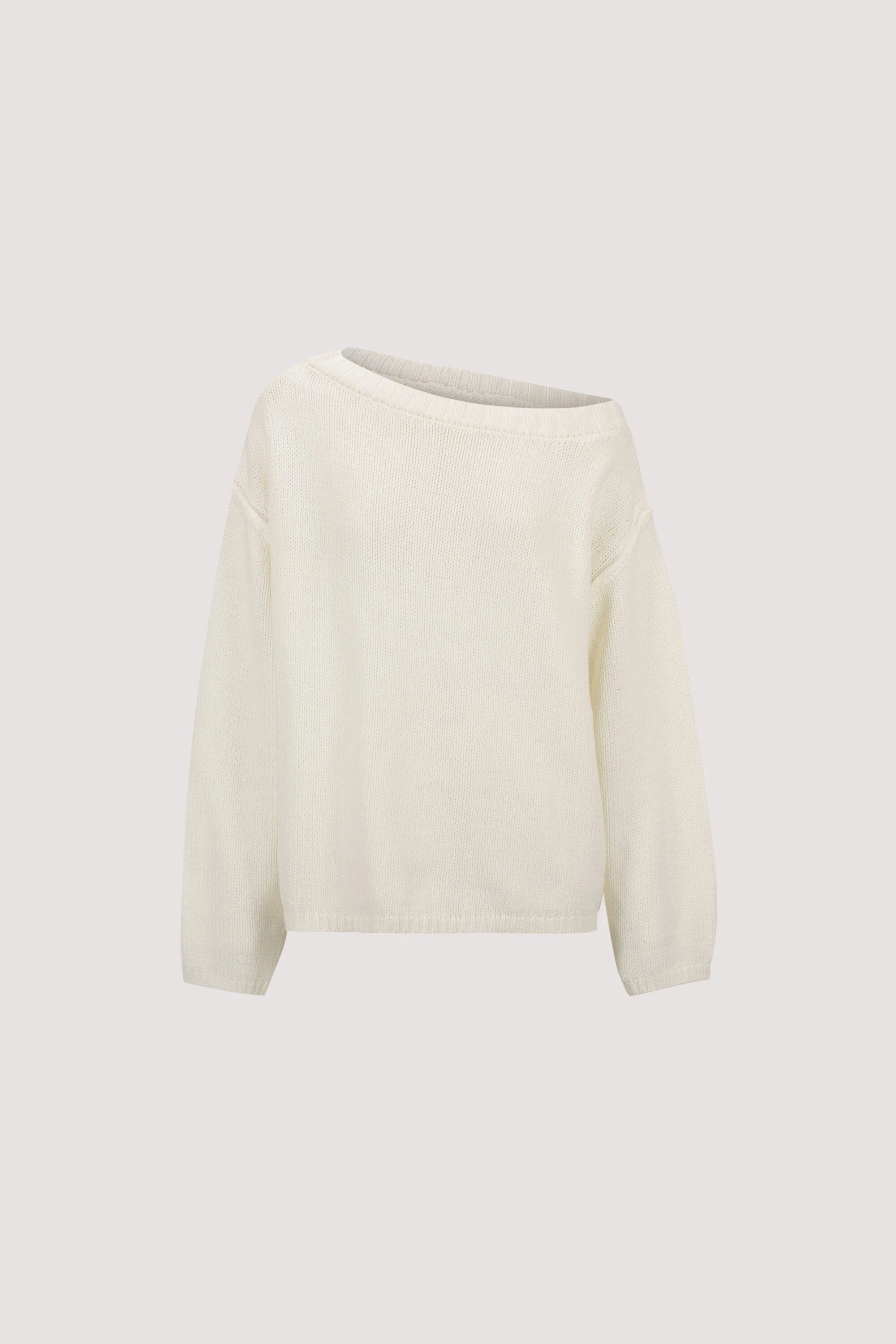 LEISLE CREAM ASYM KNIT JUMPER - Image 7