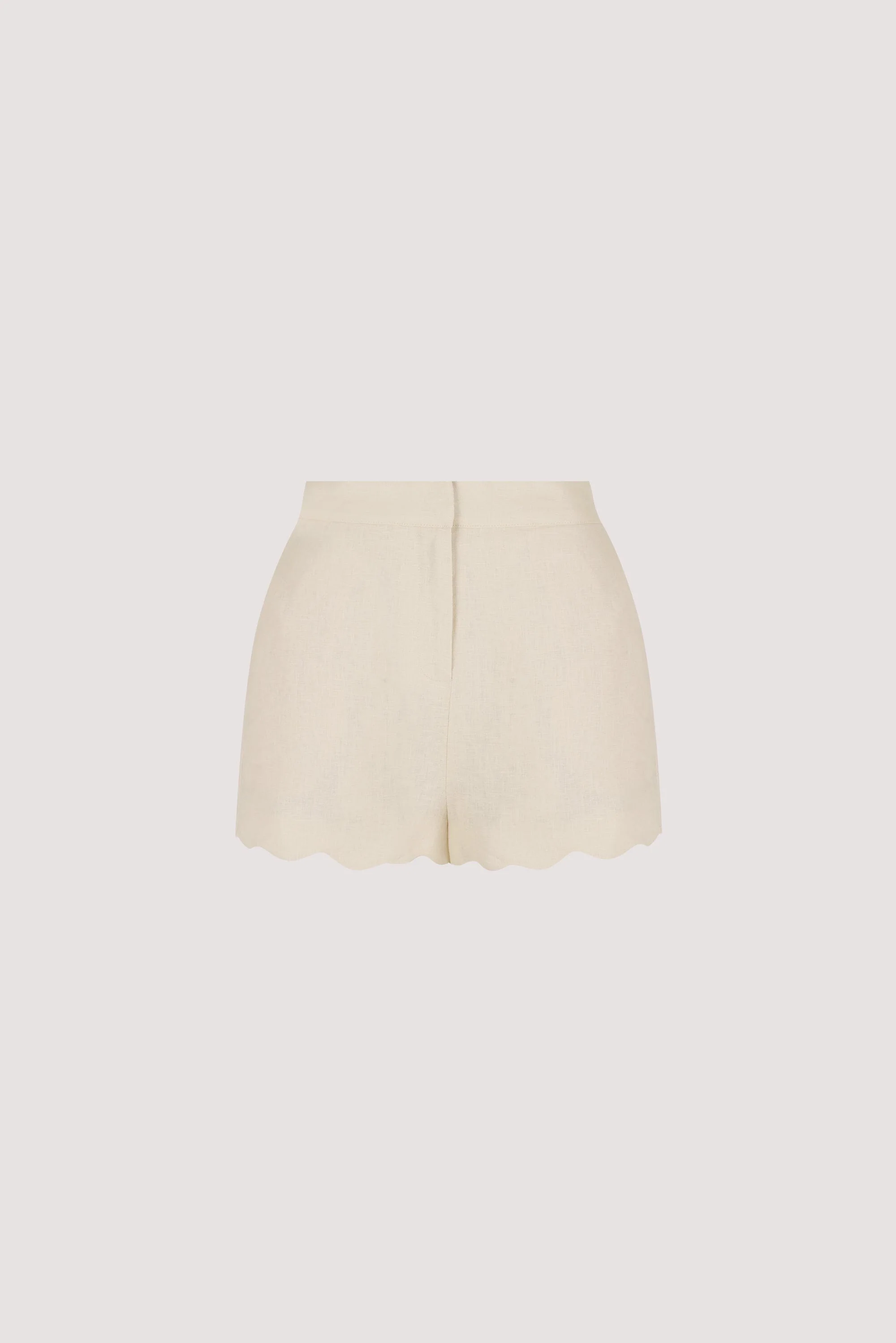 LELA SANDSTONE LINEN SHORT - Image 8