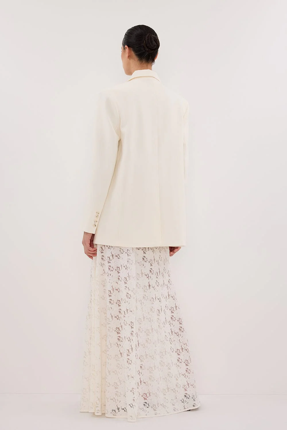 LIV CREAM BOYFRIEND BLAZER - Image 5
