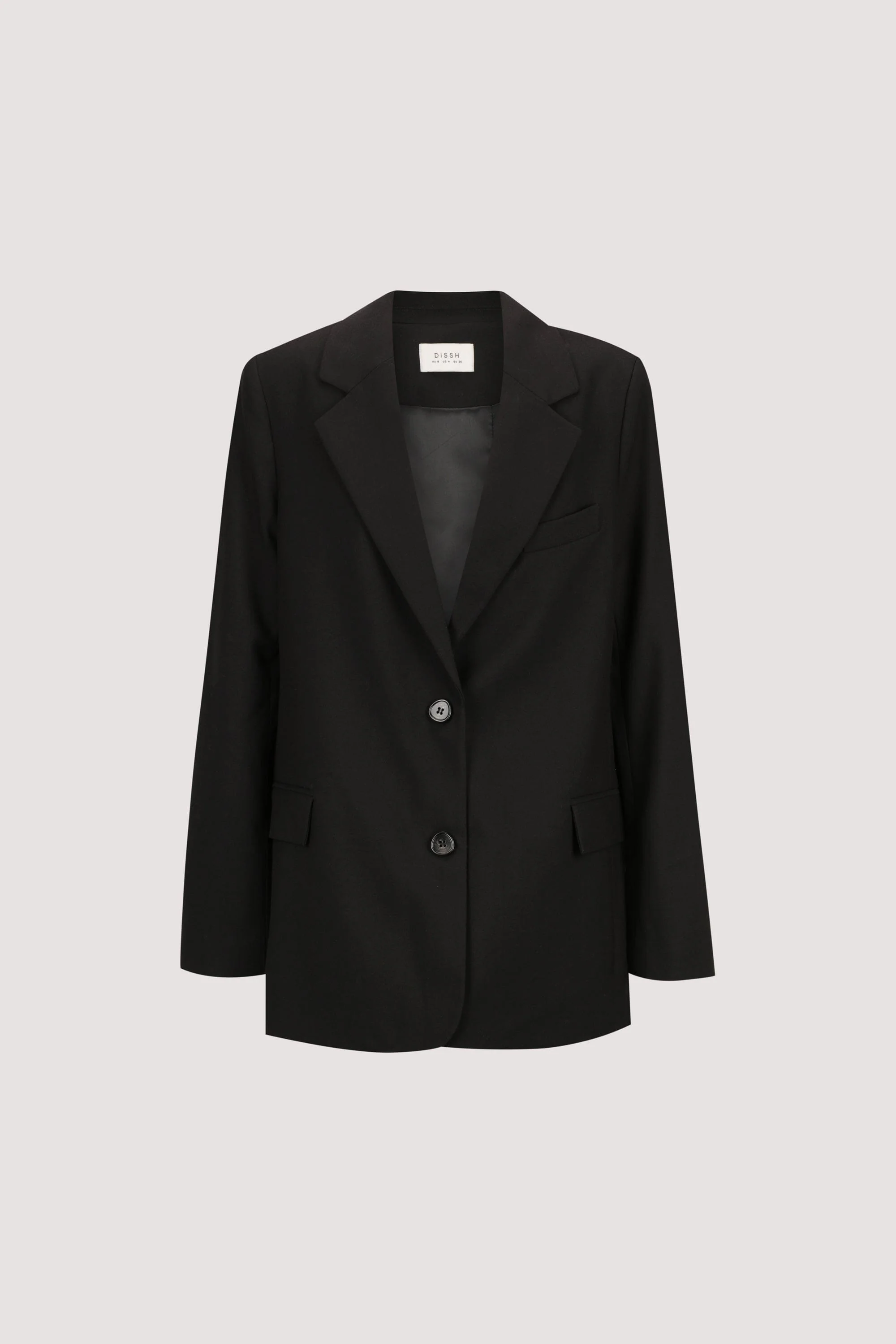 LIZA BLACK OVERSIZED BLAZER - Image 6