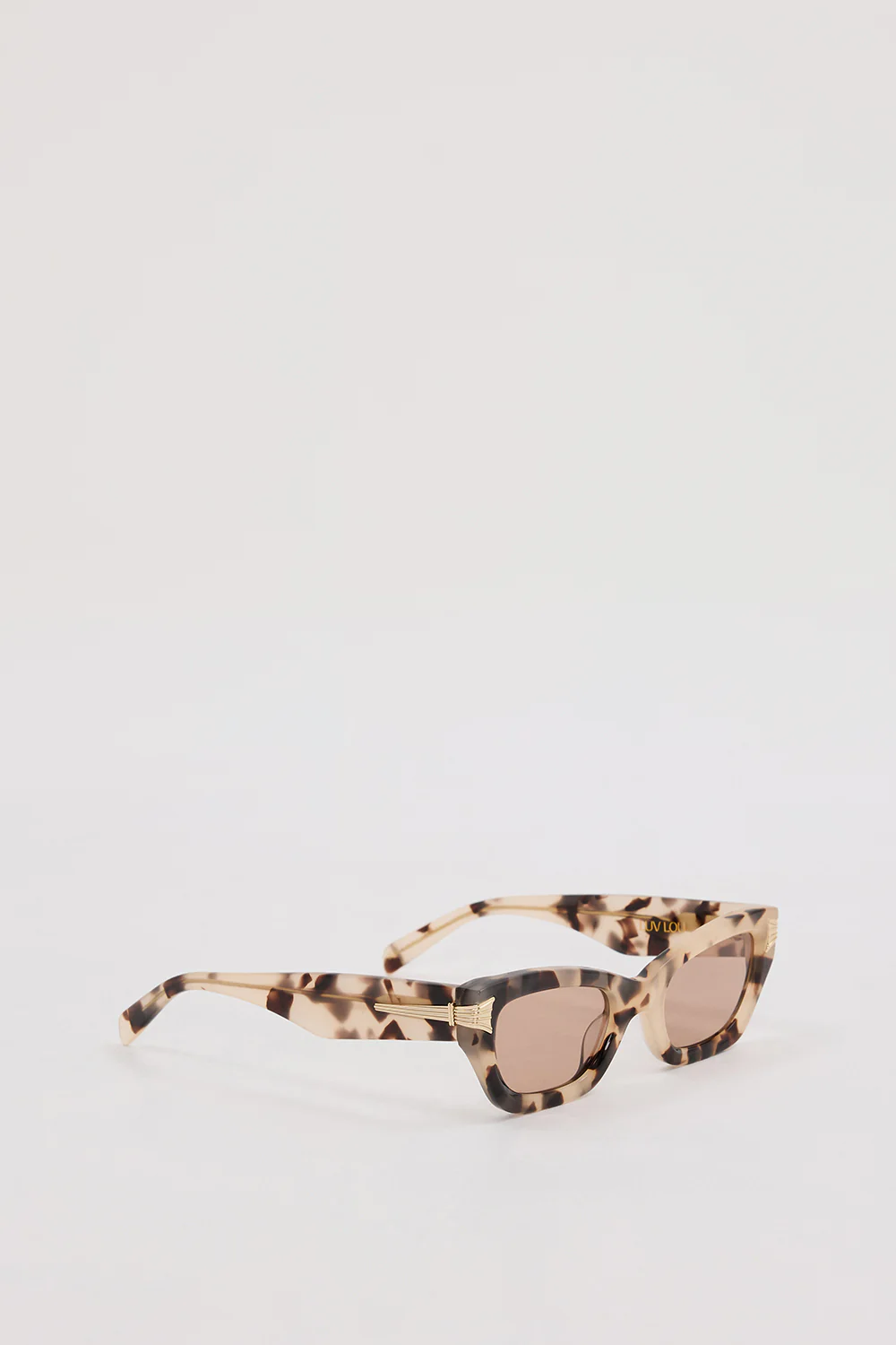 LUV LOU THE CAMERON CREAM TORT SUNGLASSES - Image 3