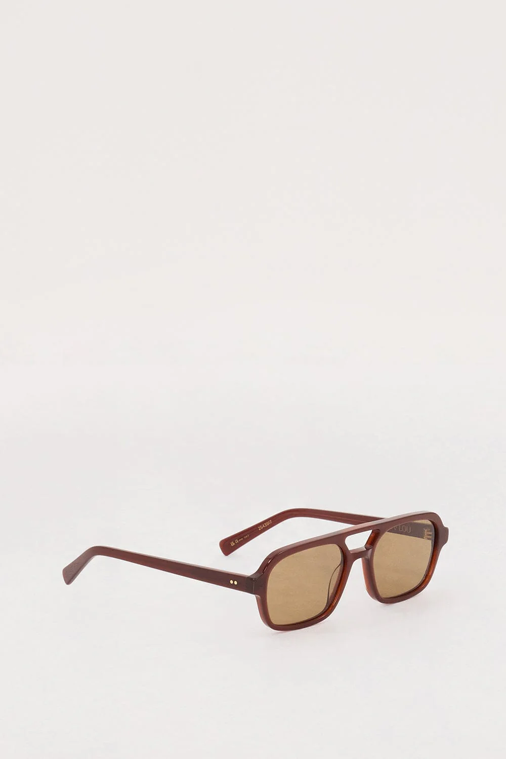 LUV LOU THE DUSTY AUBURN SUNGLASSES - Image 3