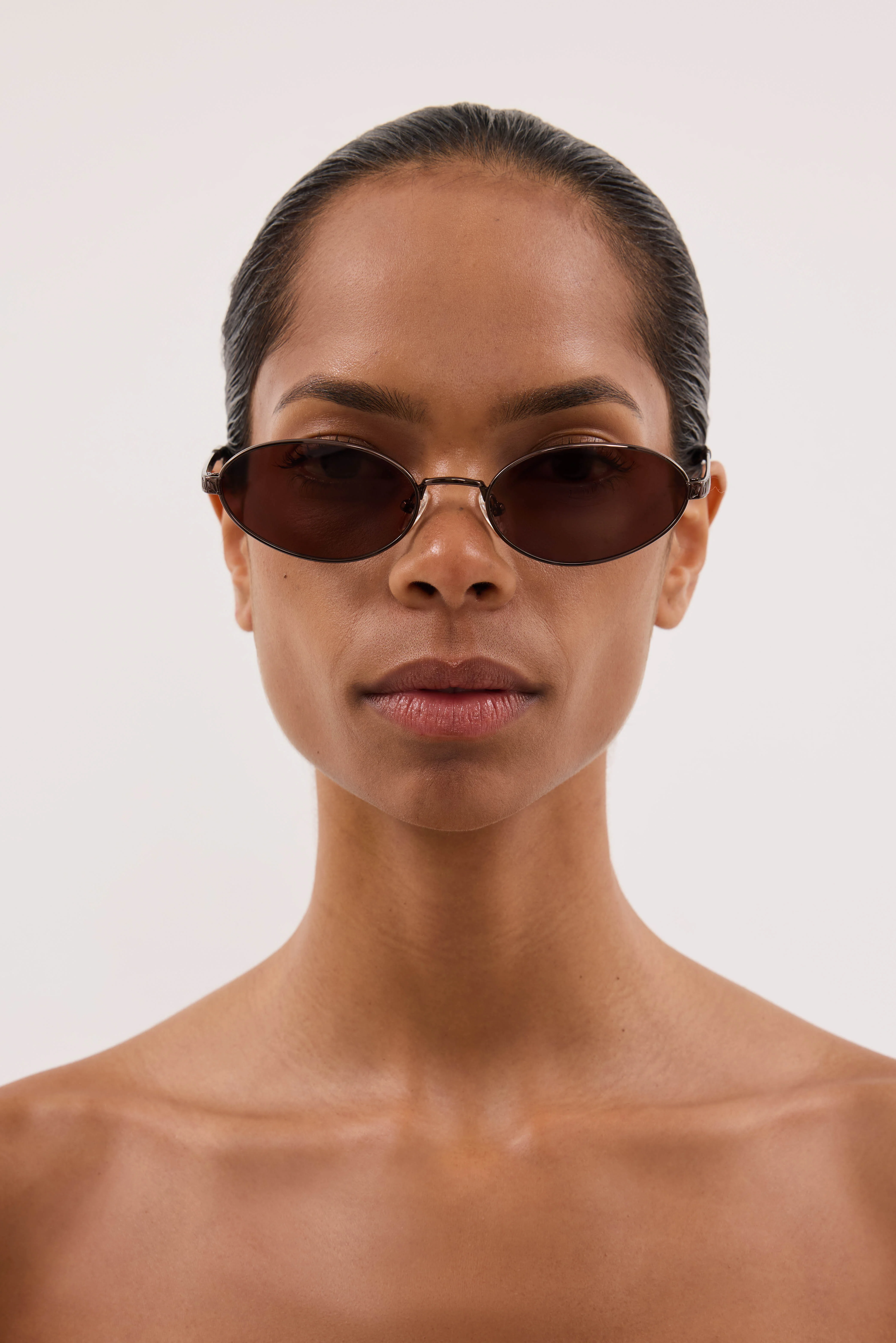 LUV LOU THE KENDALL SUNGLASSES BRONZE - Image 3