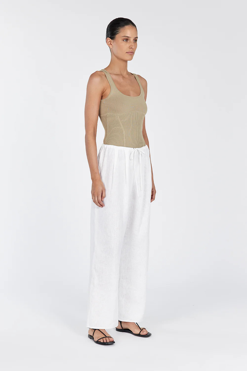 MILO PUTTY SLEEVELESS KNIT TOP - Image 3