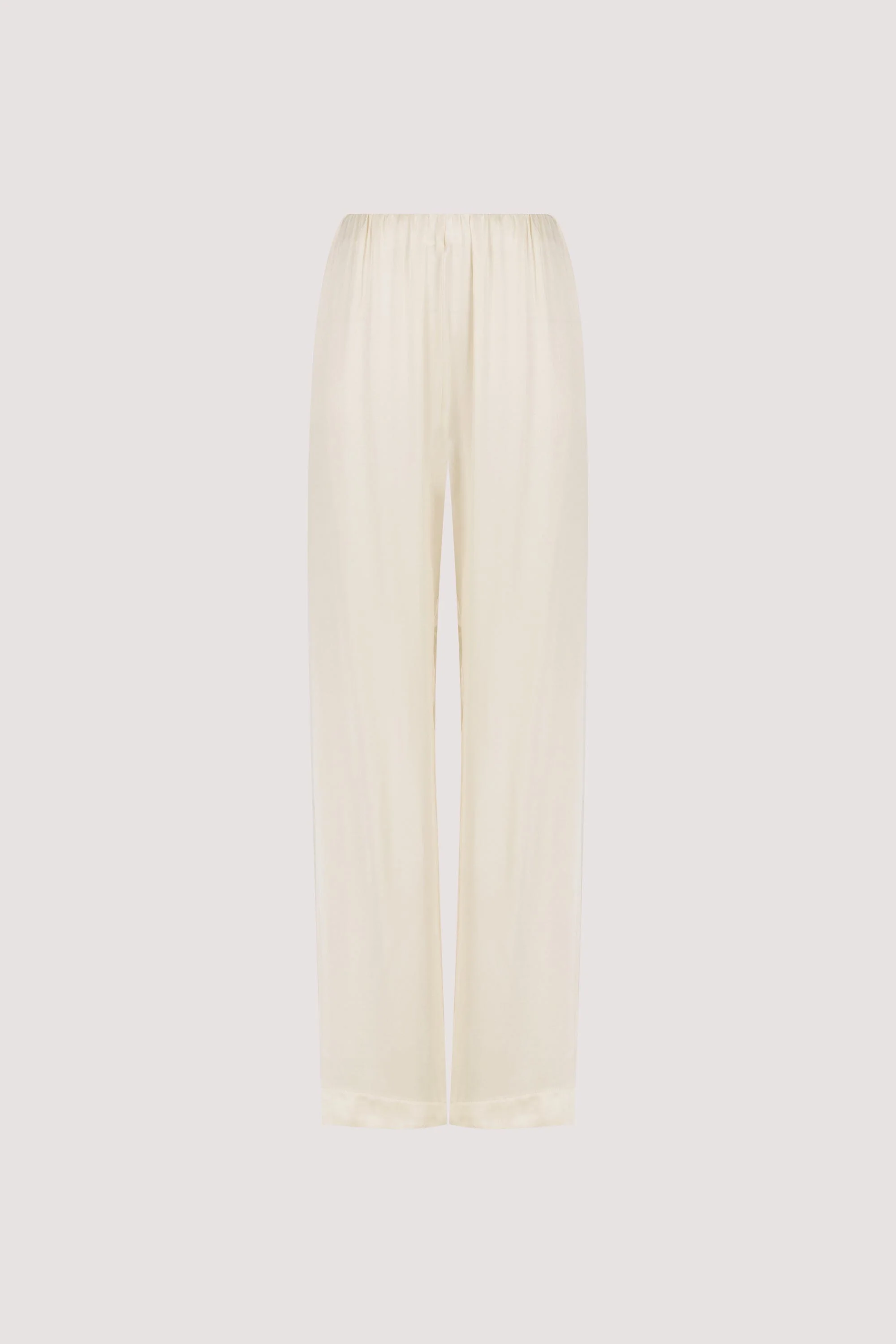 MONICA CREAM SATIN PANT - Image 8