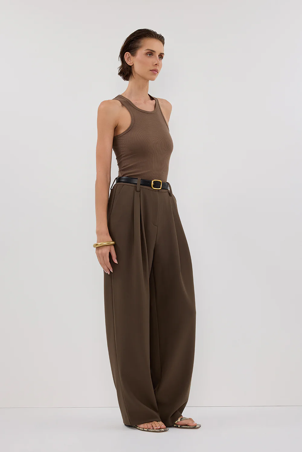 NINA CLOVER RACER KNIT TANK - Image 3