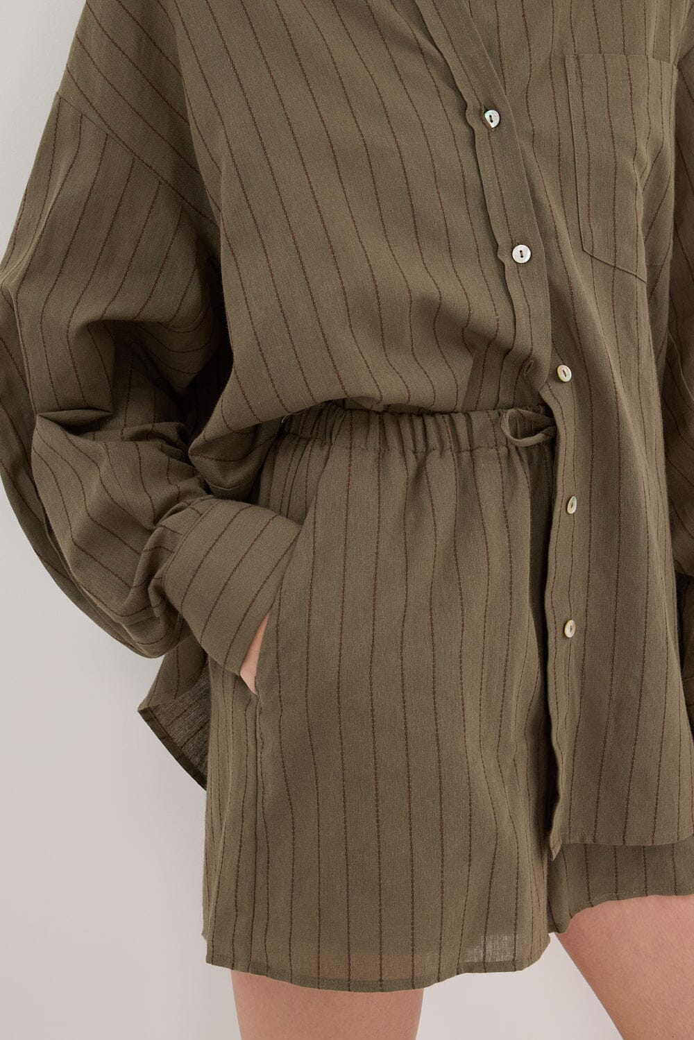 OLLIE MOSS STRIPE SHORT - Image 5