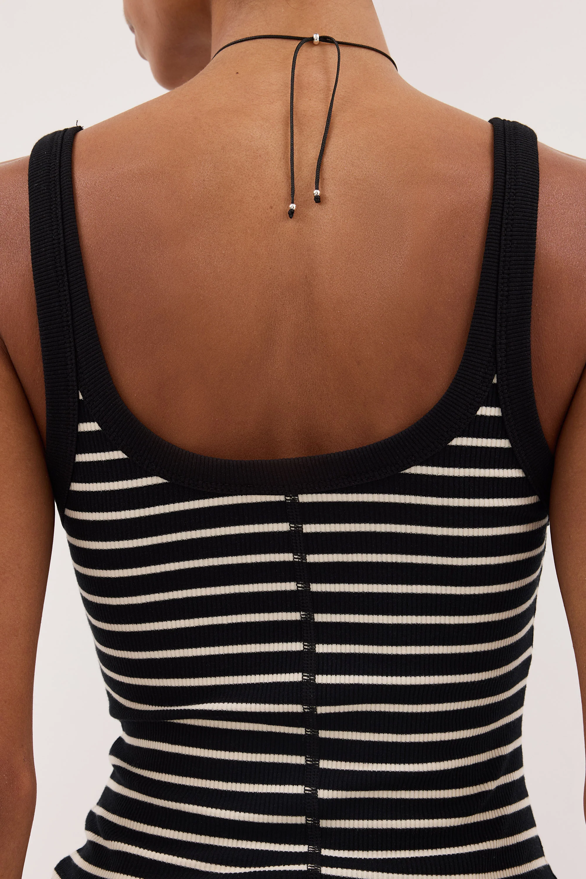 PENNY BLACK SLEEVELESS STRIPE KNIT TANK TOP - Image 5
