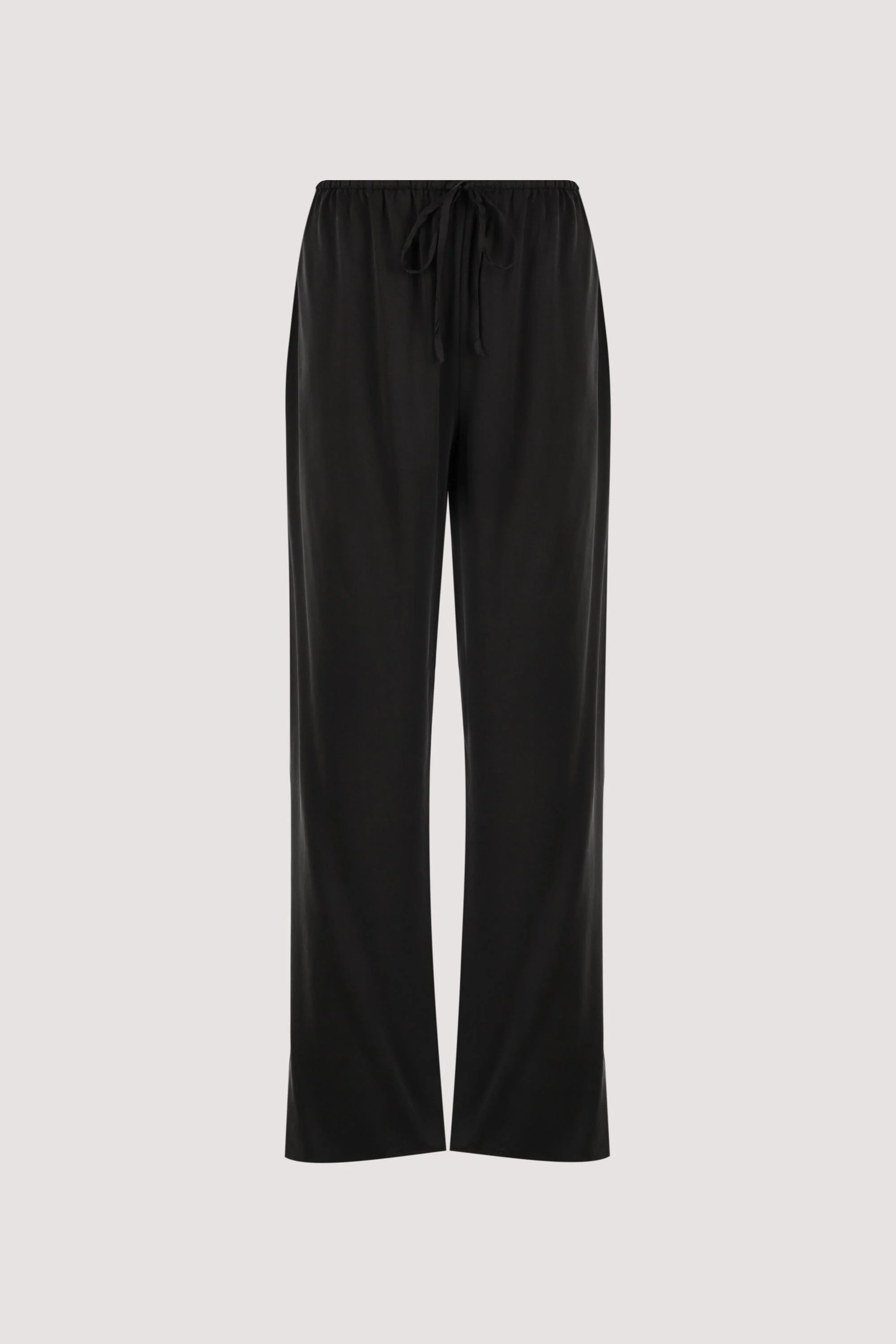 PERCY BLACK SILK PANT - Image 7