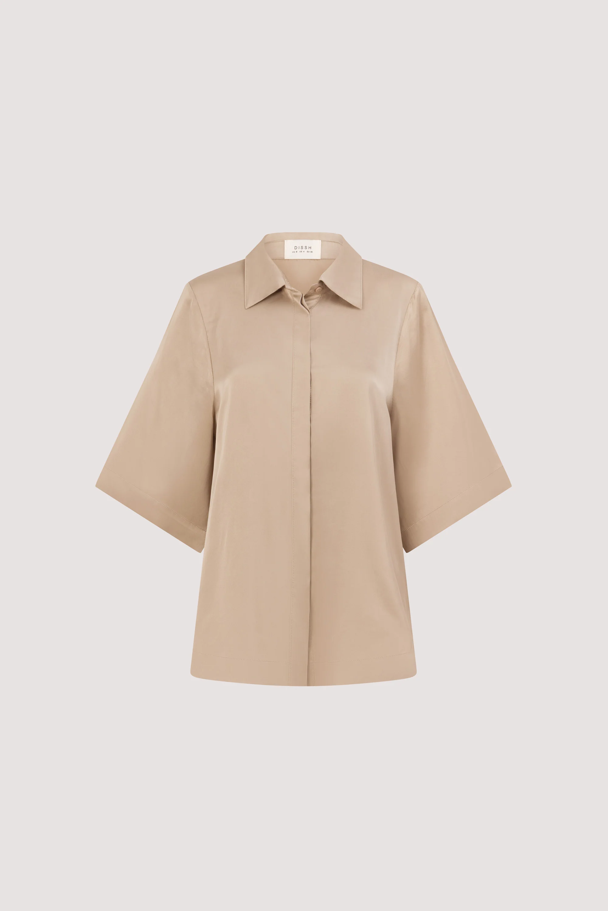 PERCY GOLD SILK SHIRT - Image 6