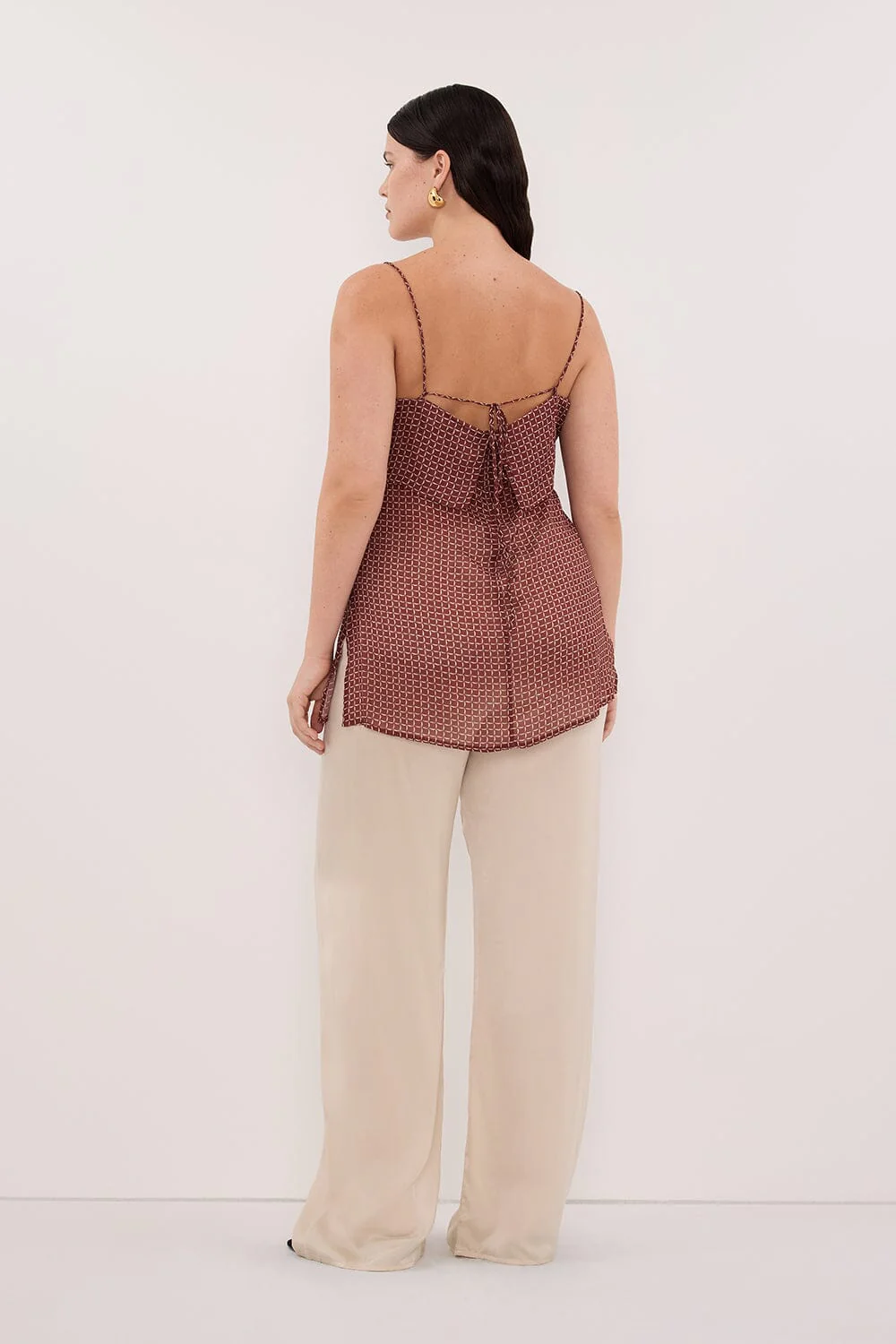 PERCY SANDSTONE SILK PANT - Image 6